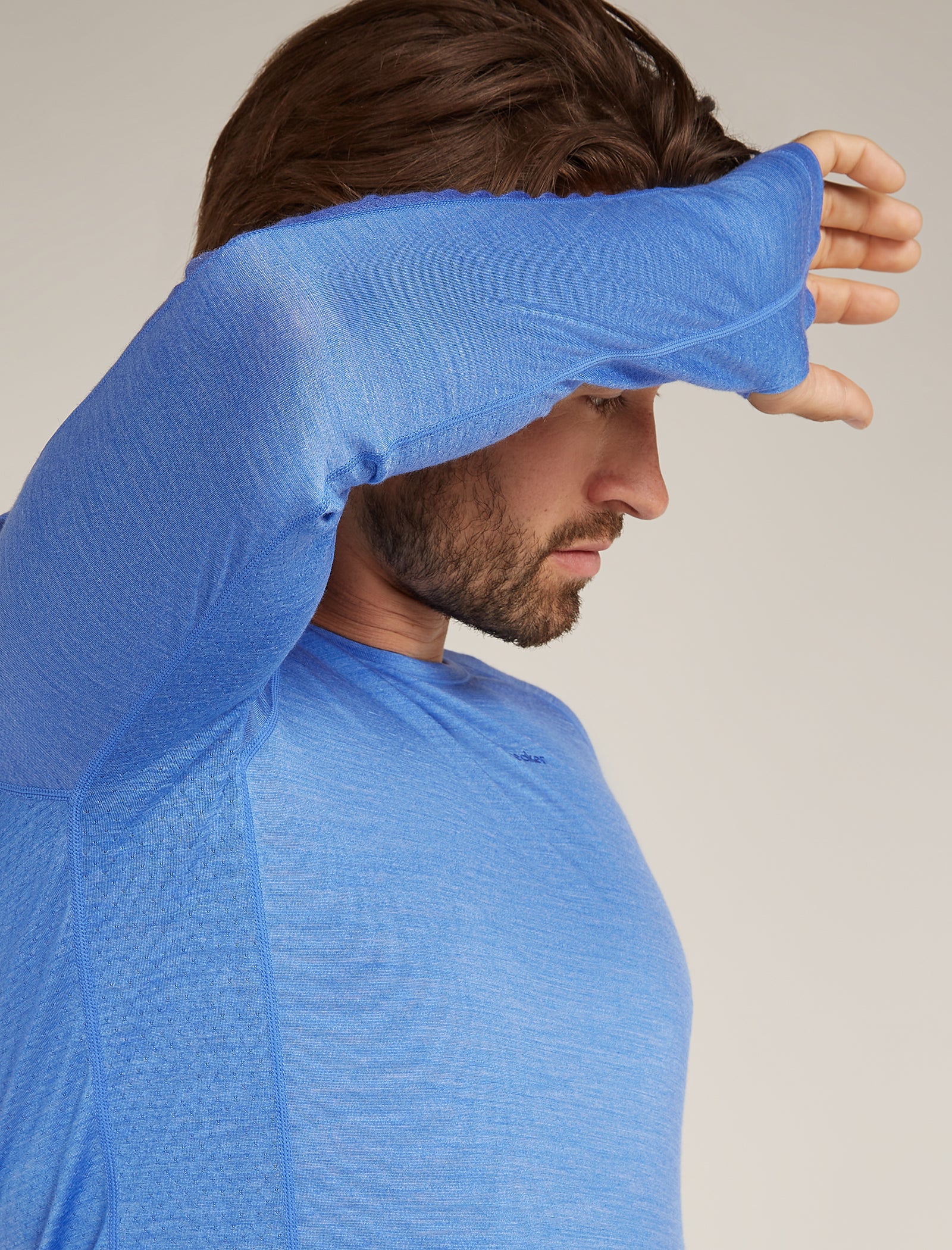 Men's 125 ZoneKnit™ Long Sleeve Crew Thermal Top - Image 8