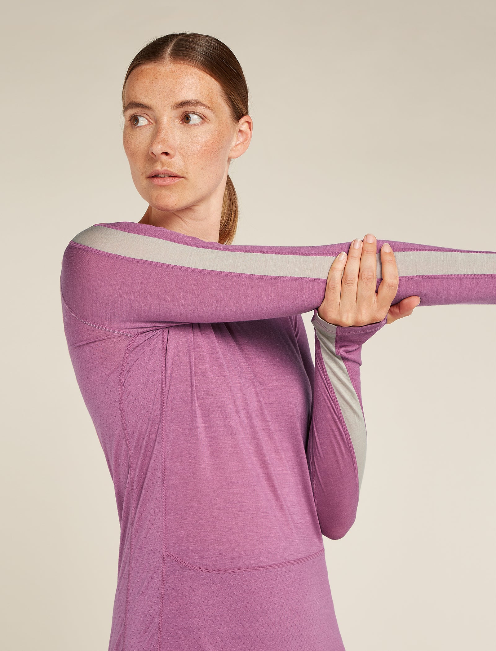 Women's 125 ZoneKnit™ Long Sleeve Crew Thermal Top - Image 7