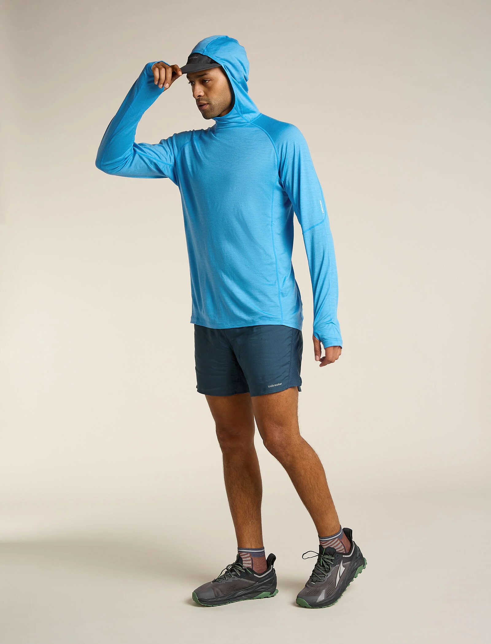 Men's 150 MerinoFine⢠Ace Long Sleeve Hoodie - Image 4