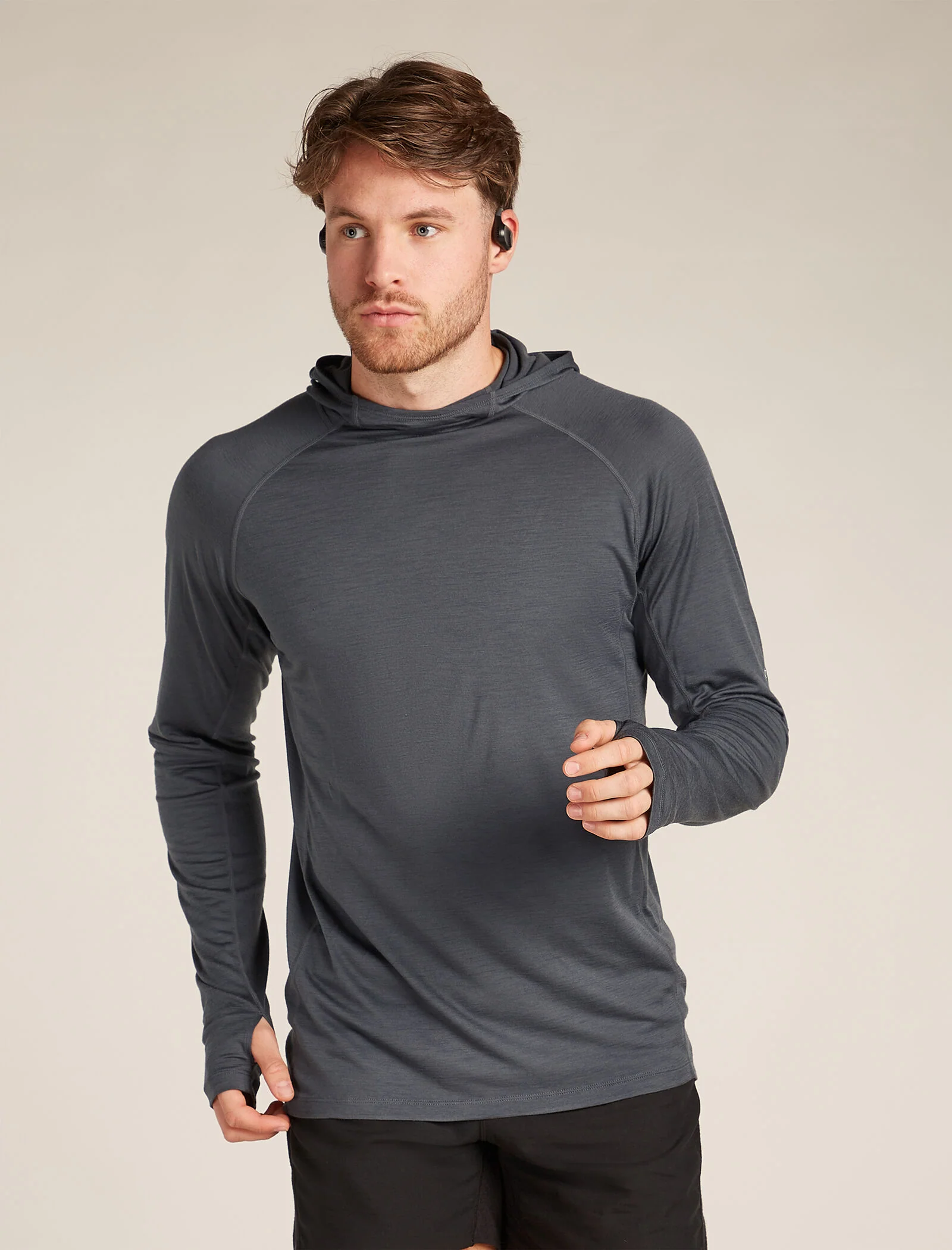 Men's 150 MerinoFine⢠Ace Long Sleeve Hoodie - Image 4