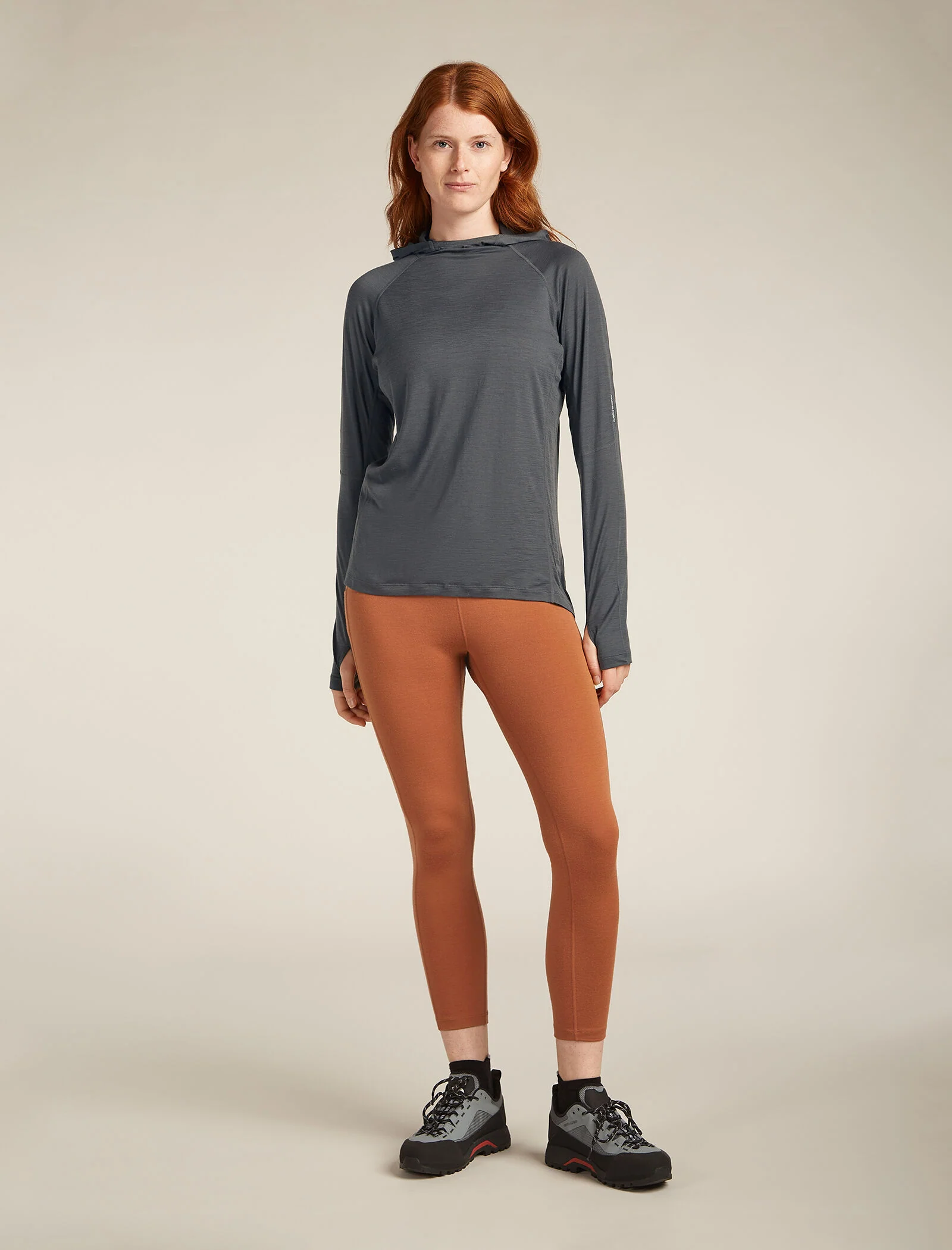 Women's 150 MerinoFine⢠Ace Long Sleeve Hoodie - Image 3