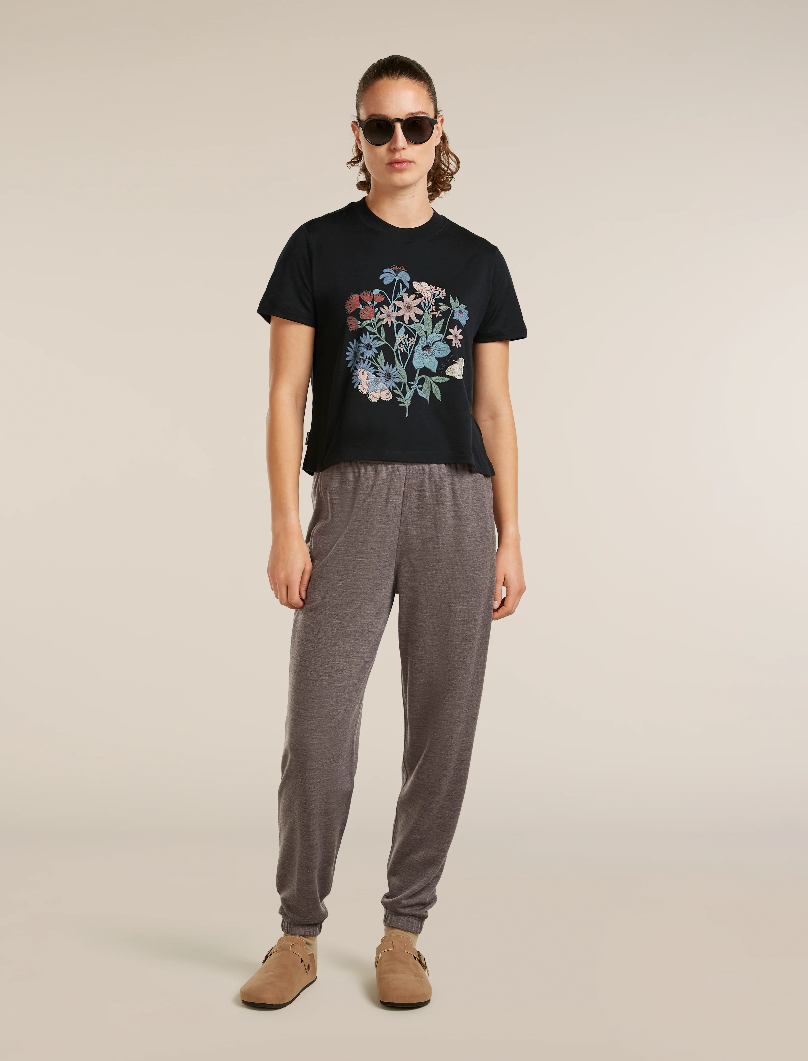 150 Tech Lite Crop T-Shirt Nz Flora - Image 4