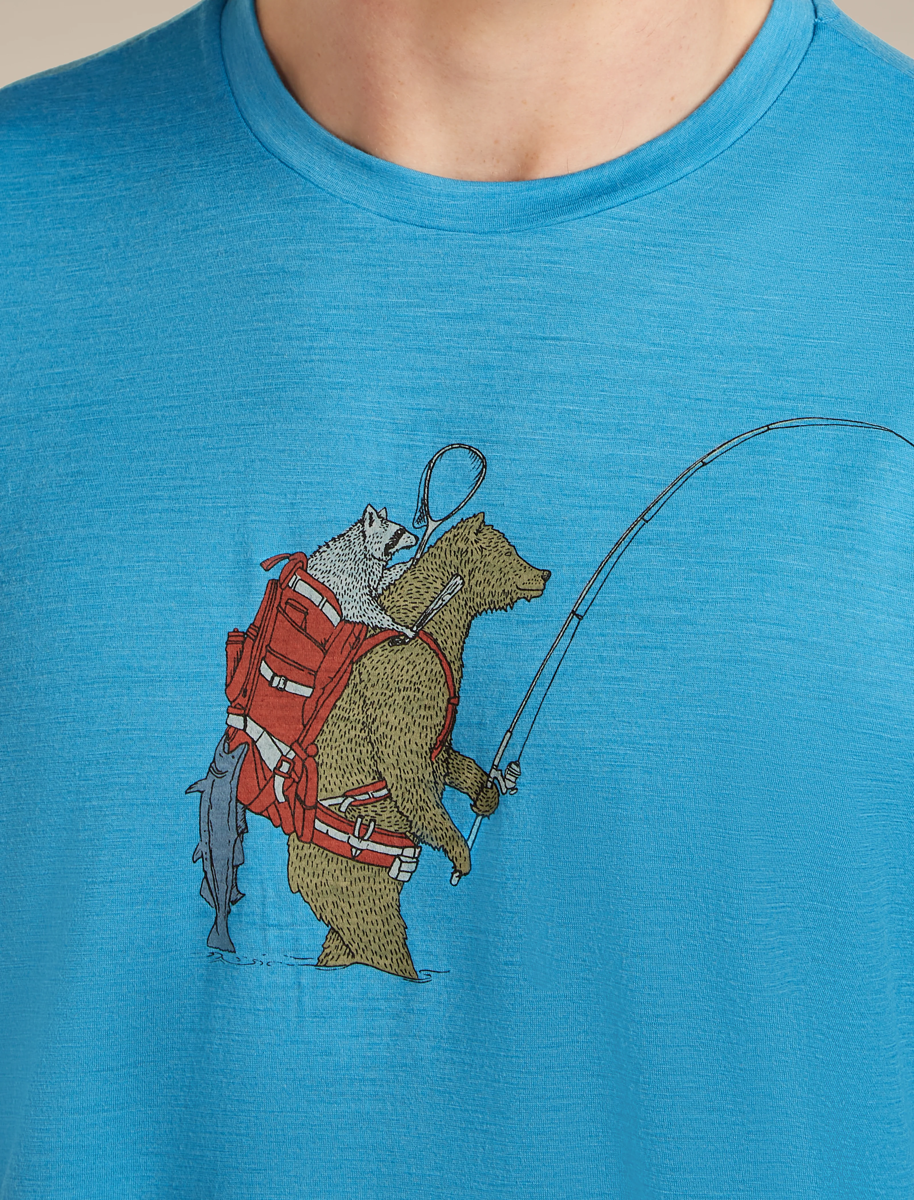 150 Tech Lite T-Shirt Bear Catch - Image 6