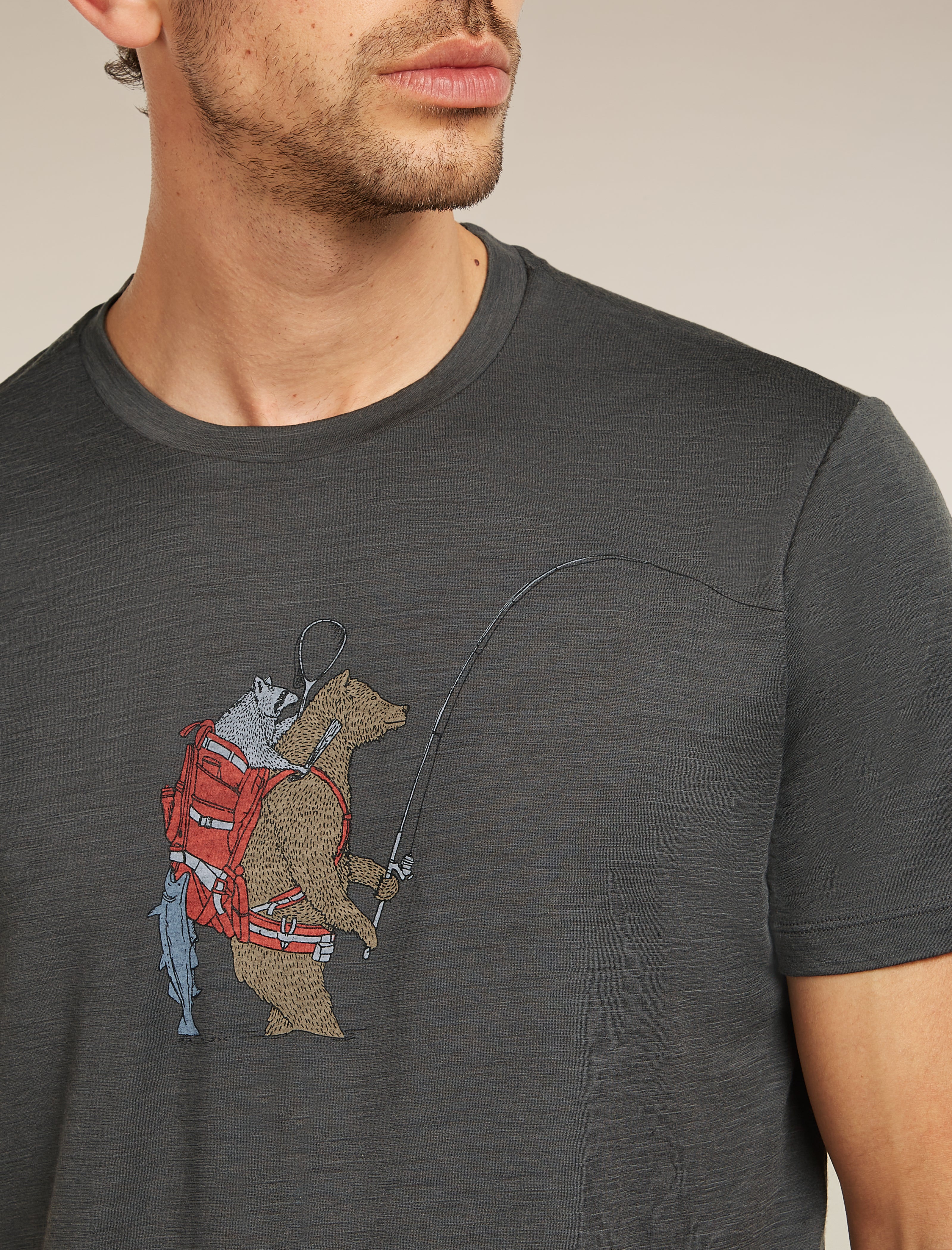 150 Tech Lite T-Shirt Bear Catch - Image 5