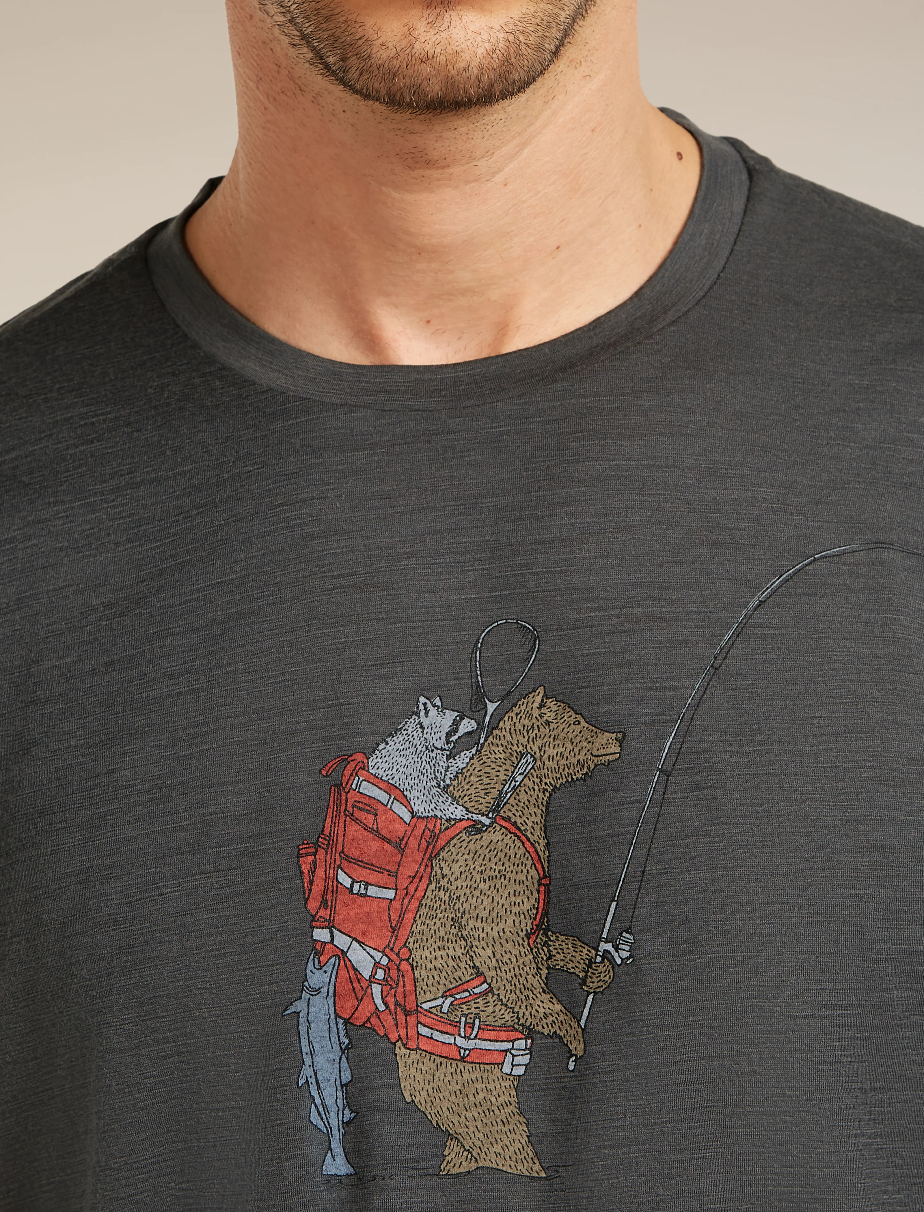 150 Tech Lite T-Shirt Bear Catch - Image 6