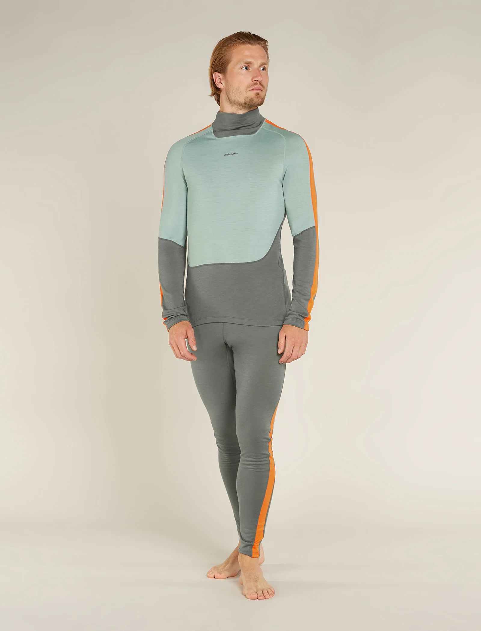 Men's 200 Sonebula Long Sleeve High Neck Thermal Top - Image 3