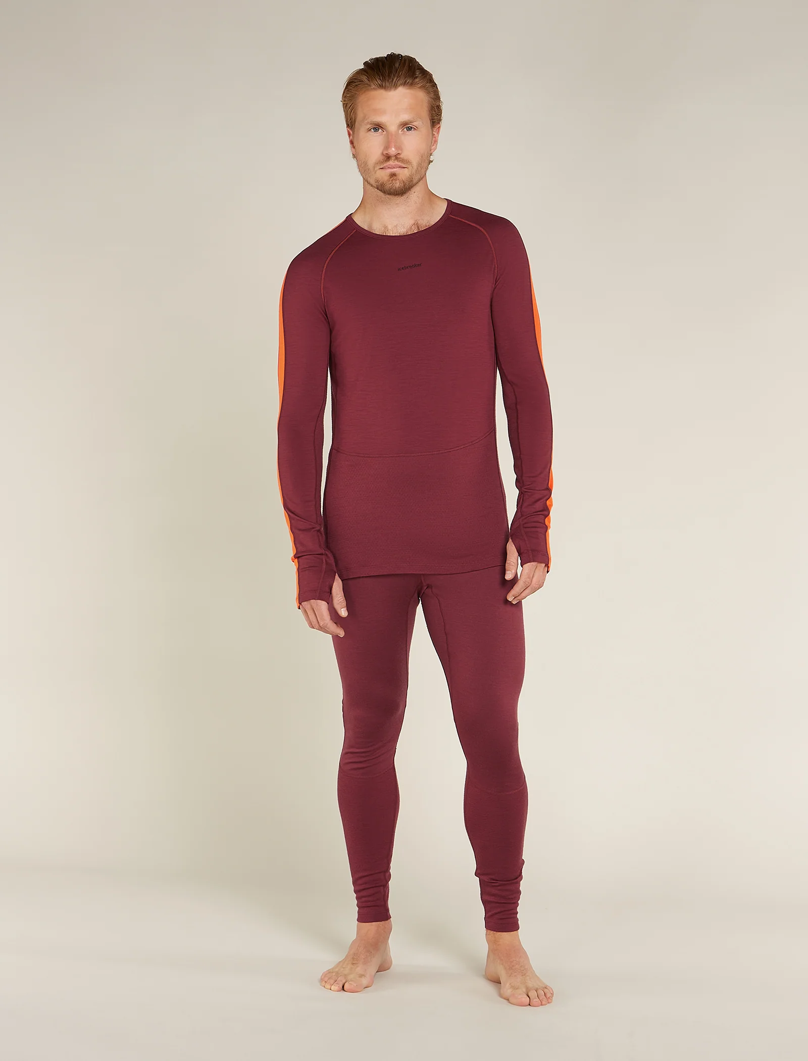 Men's 200 ZoneKnit™ Long Sleeve Crew Thermal Top - Image 3