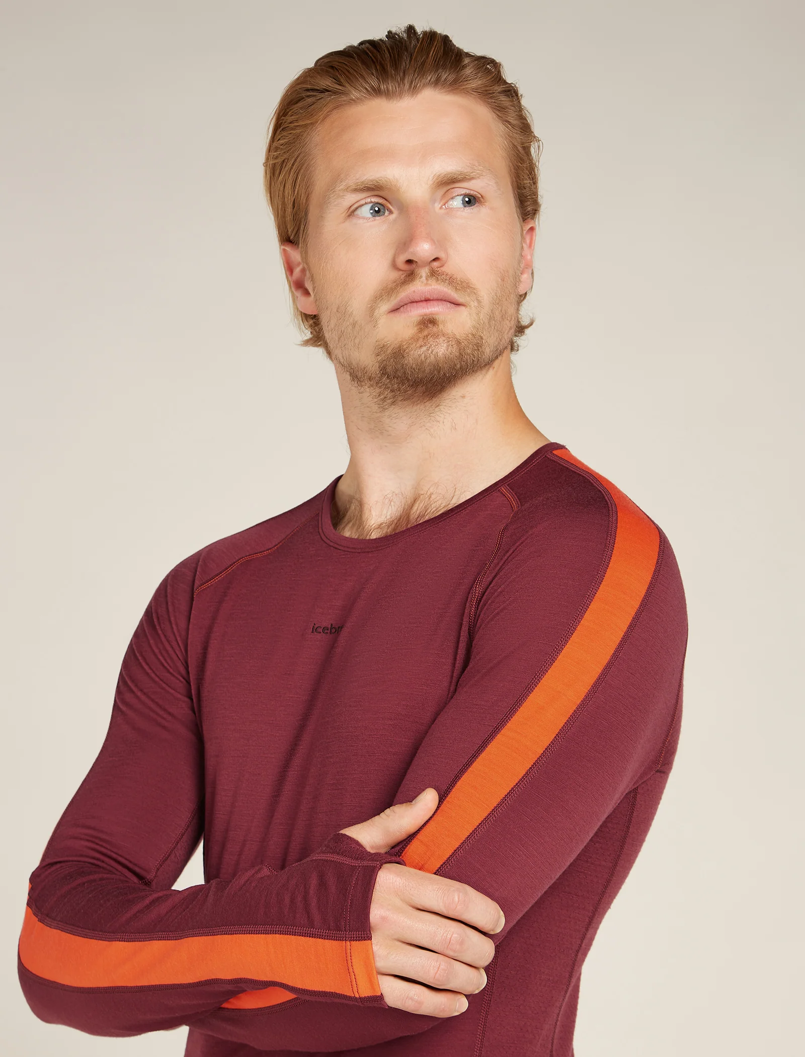Men's 200 ZoneKnit™ Long Sleeve Crew Thermal Top - Image 7