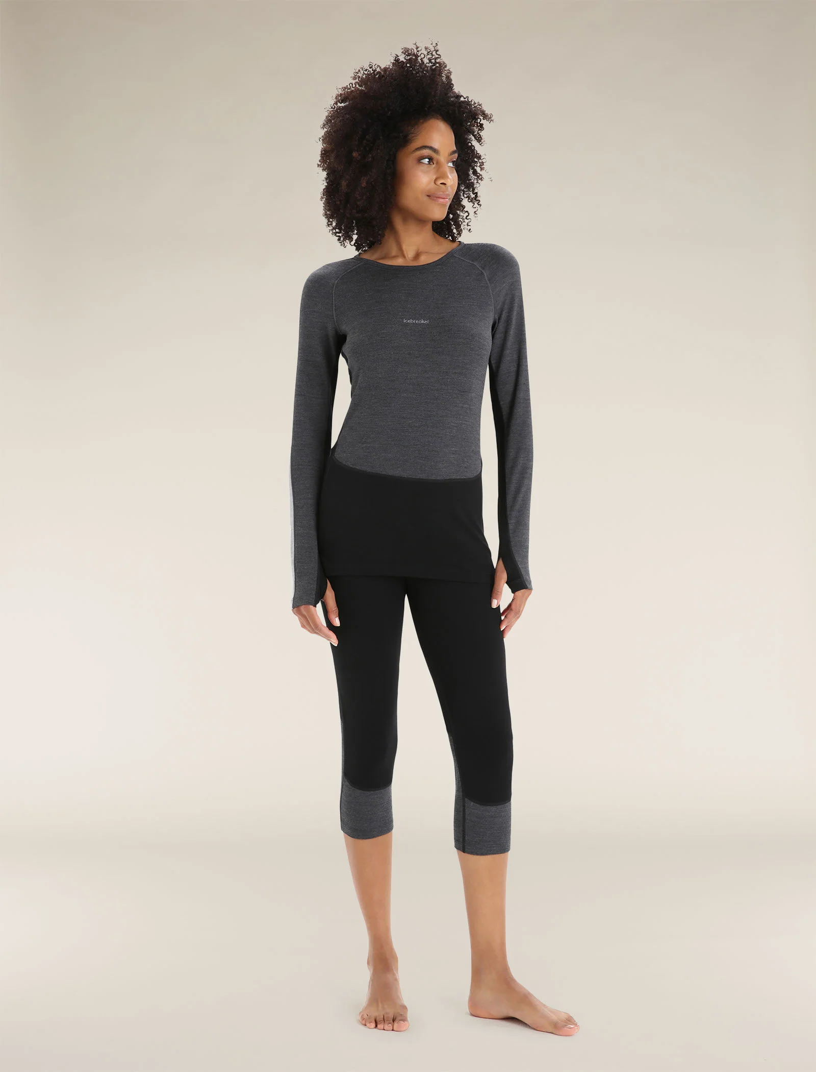 Women's 260 ZoneKnit™ Long Sleeve Crew Thermal Top - Image 3