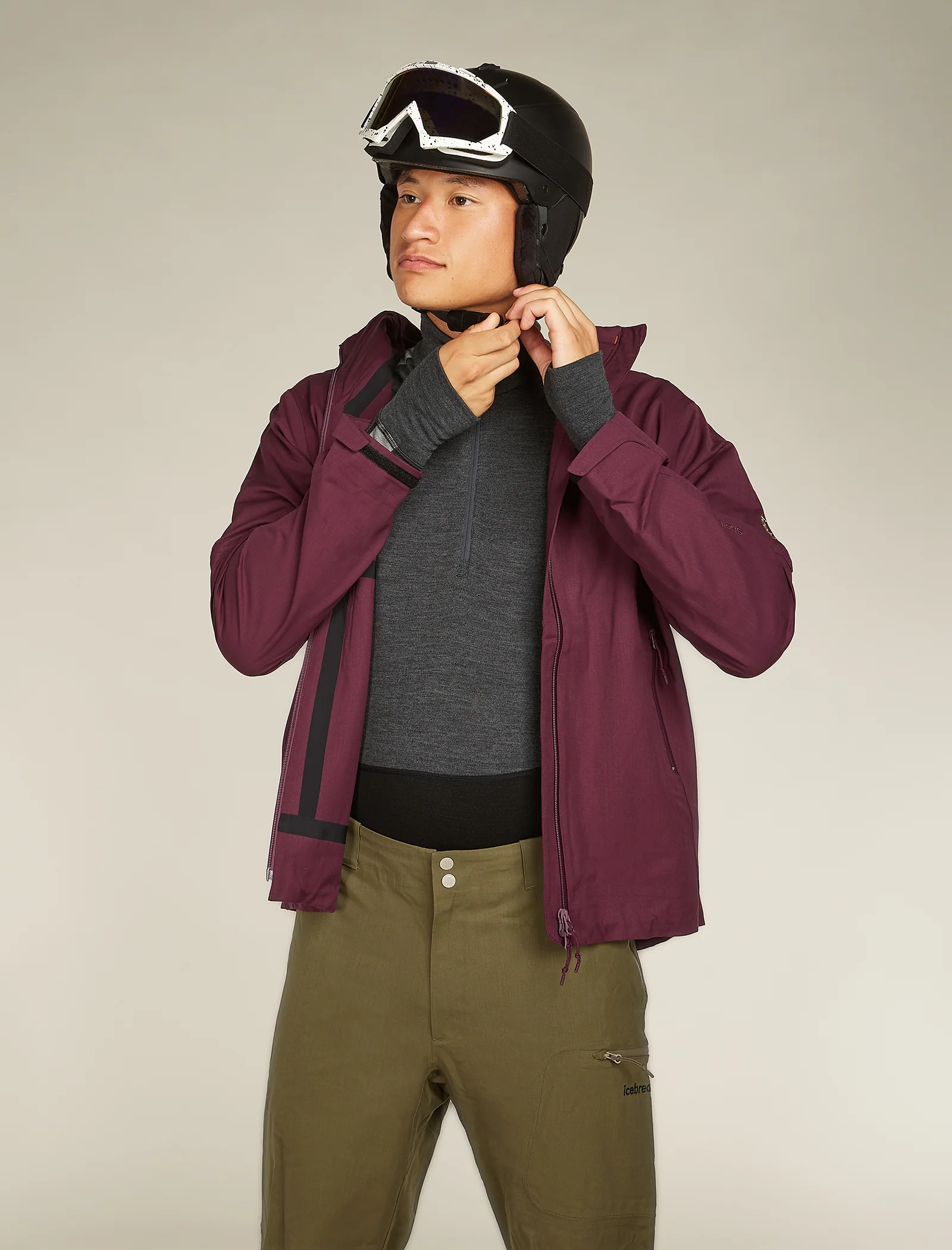 Men's 260 ZoneKnit⢠Long Sleeve Half Zip Thermal Top - Image 4