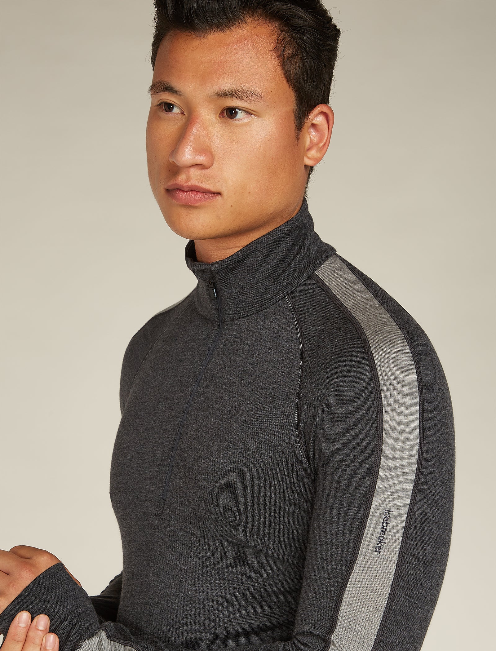 Men's 260 ZoneKnit⢠Long Sleeve Half Zip Thermal Top - Image 7