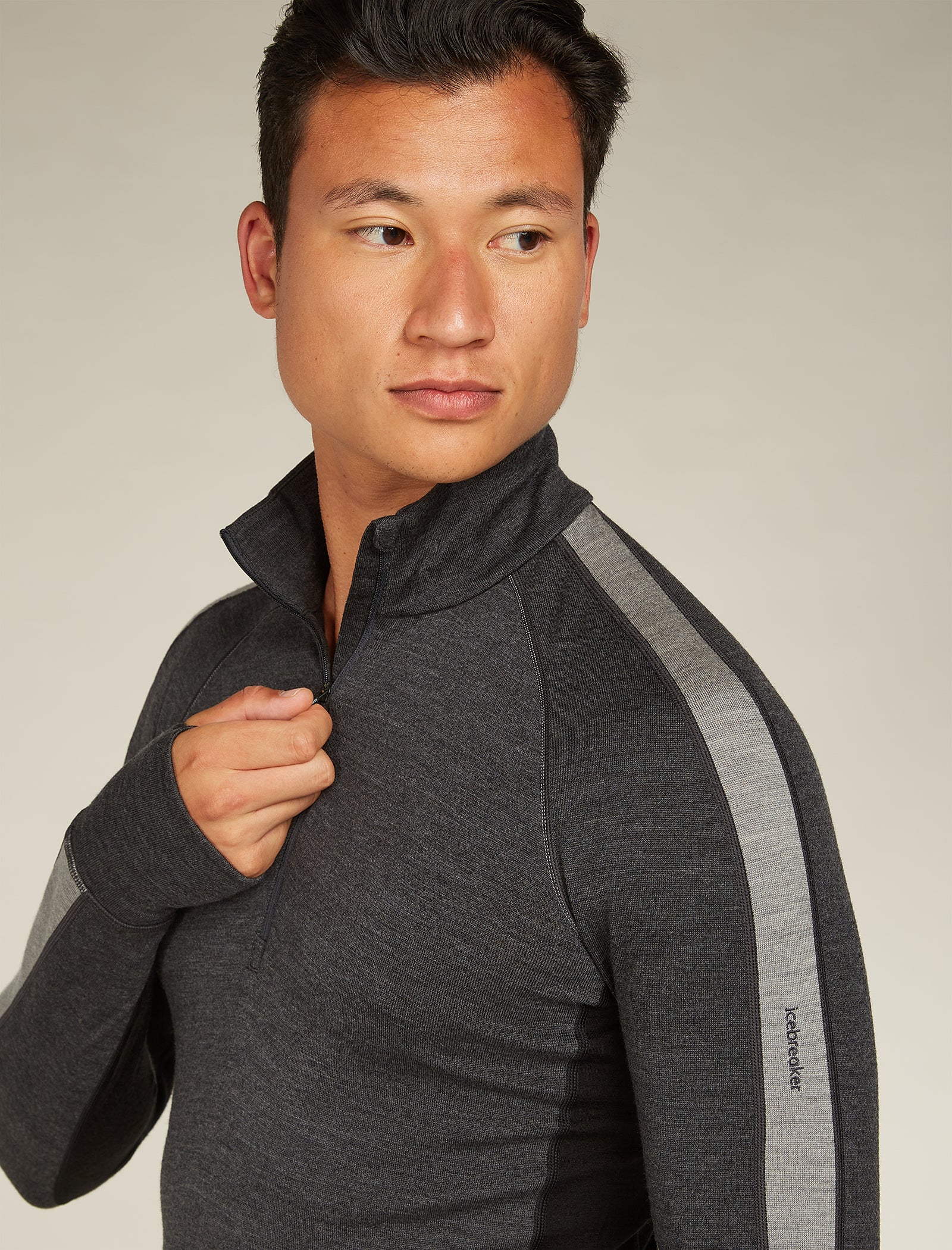Men's 260 ZoneKnit⢠Long Sleeve Half Zip Thermal Top - Image 9