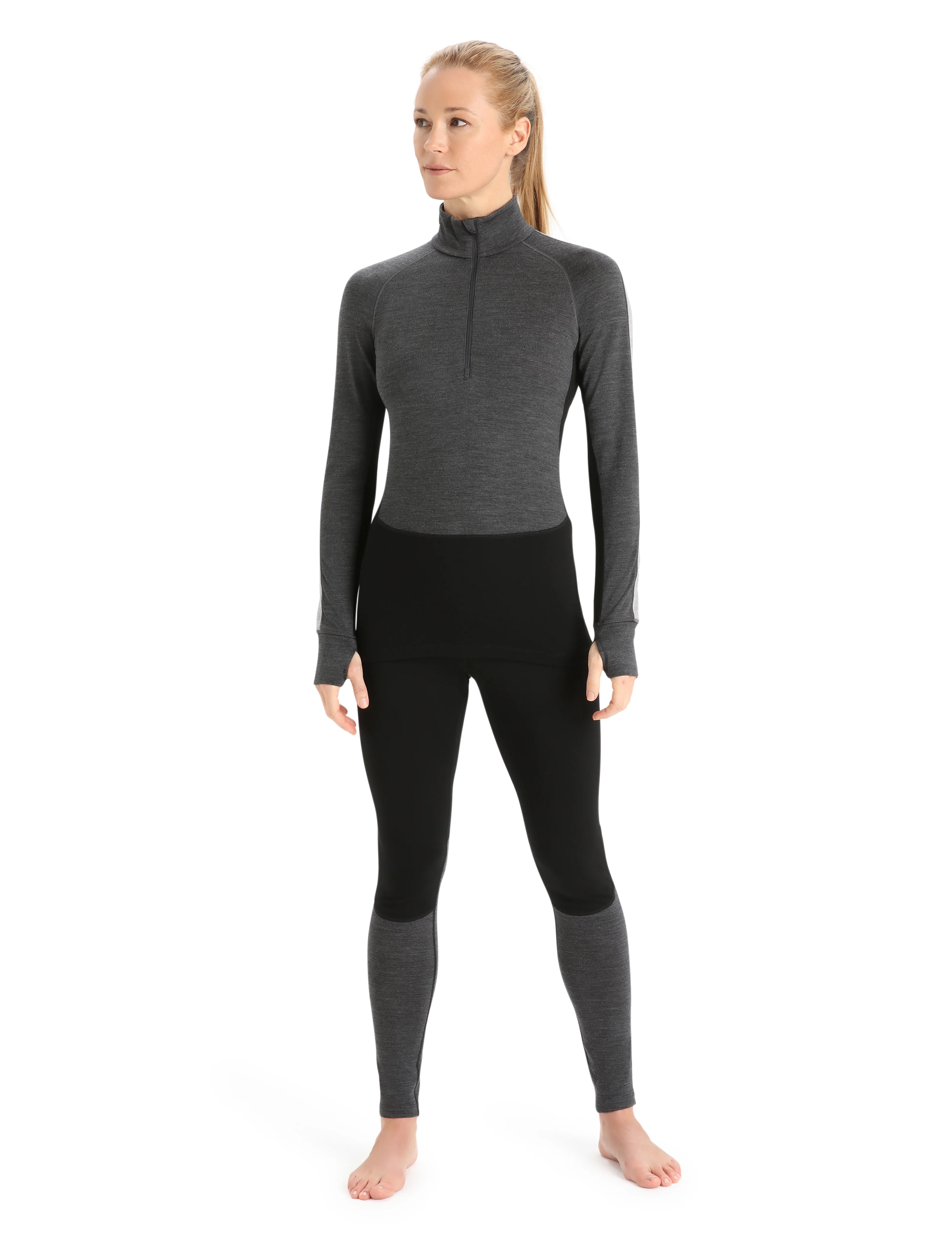 Women's 260 ZoneKnit⢠Long Sleeve Half Zip Thermal Top - Image 3