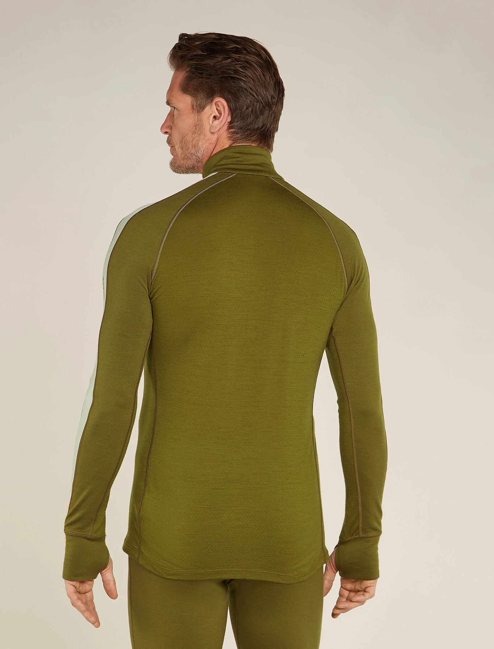 Men's 260 ZoneKnit⢠Long Sleeve Half Zip Thermal Top - Image 2