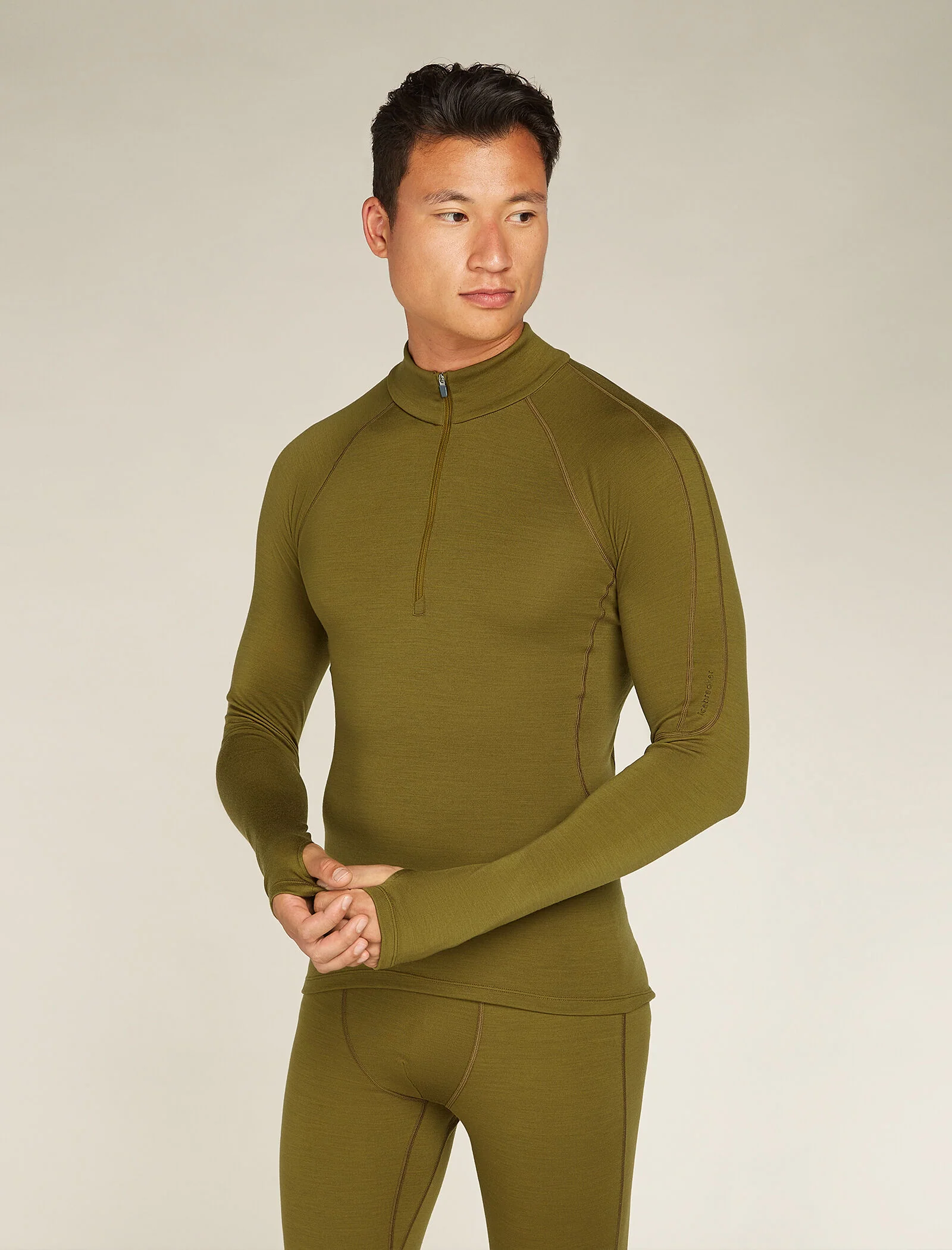 Men's 300 MerinoFine⢠Polar Long Sleeve Half Zip Thermal Top