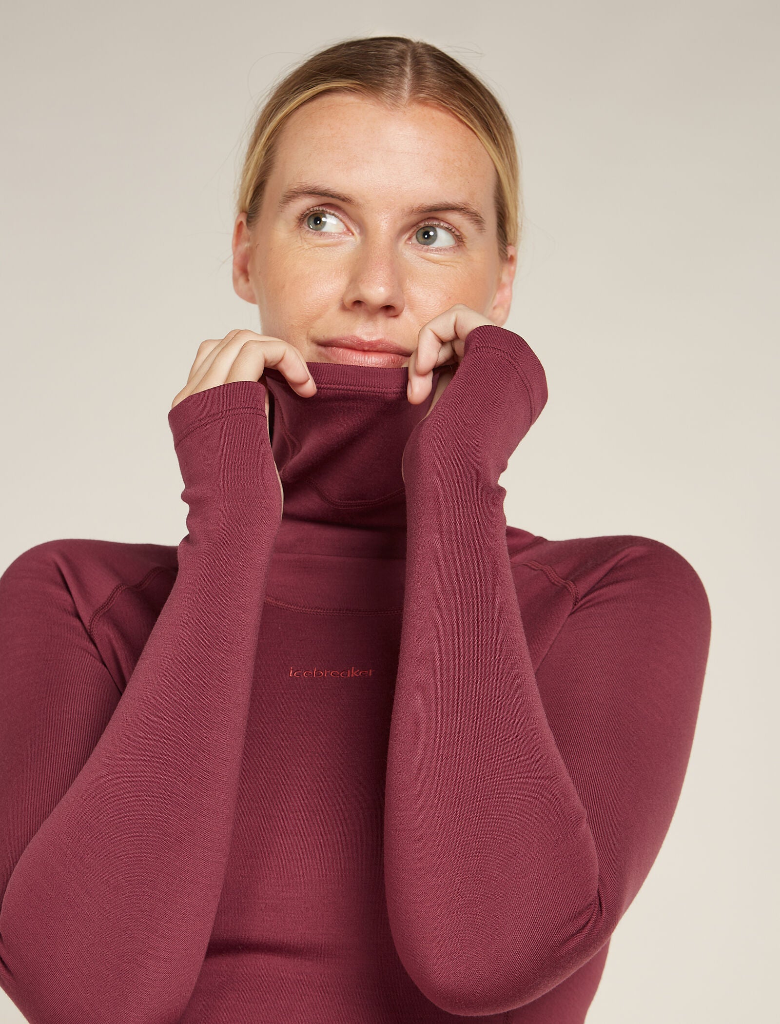 Women's 300 MerinoFine⢠Polar Long Sleeve Roll Neck Thermal Top - Image 5