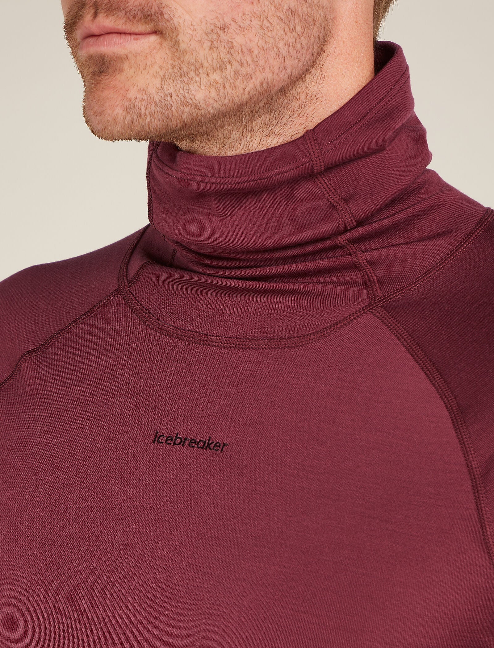 Men's 300 MerinoFine⢠Polar Long Sleeve Roll Neck Thermal Top - Image 6