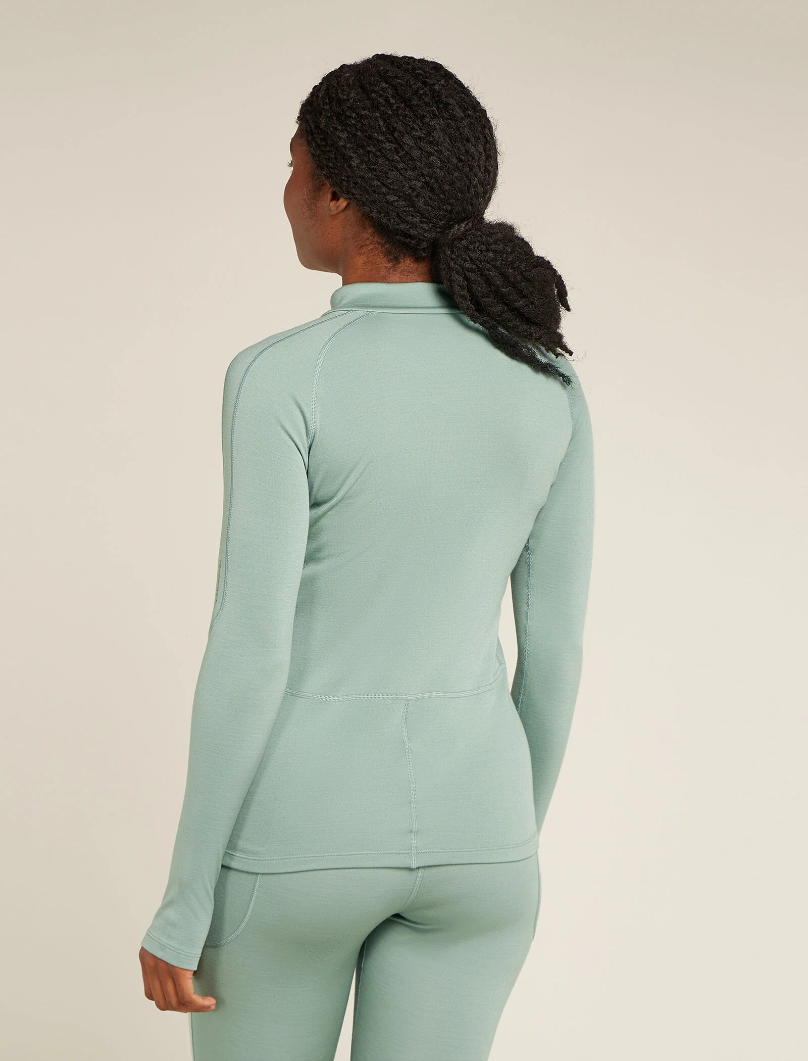 Women's 300 MerinoFine⢠Polar Long Sleeve Half Zip Thermal Top - Image 2