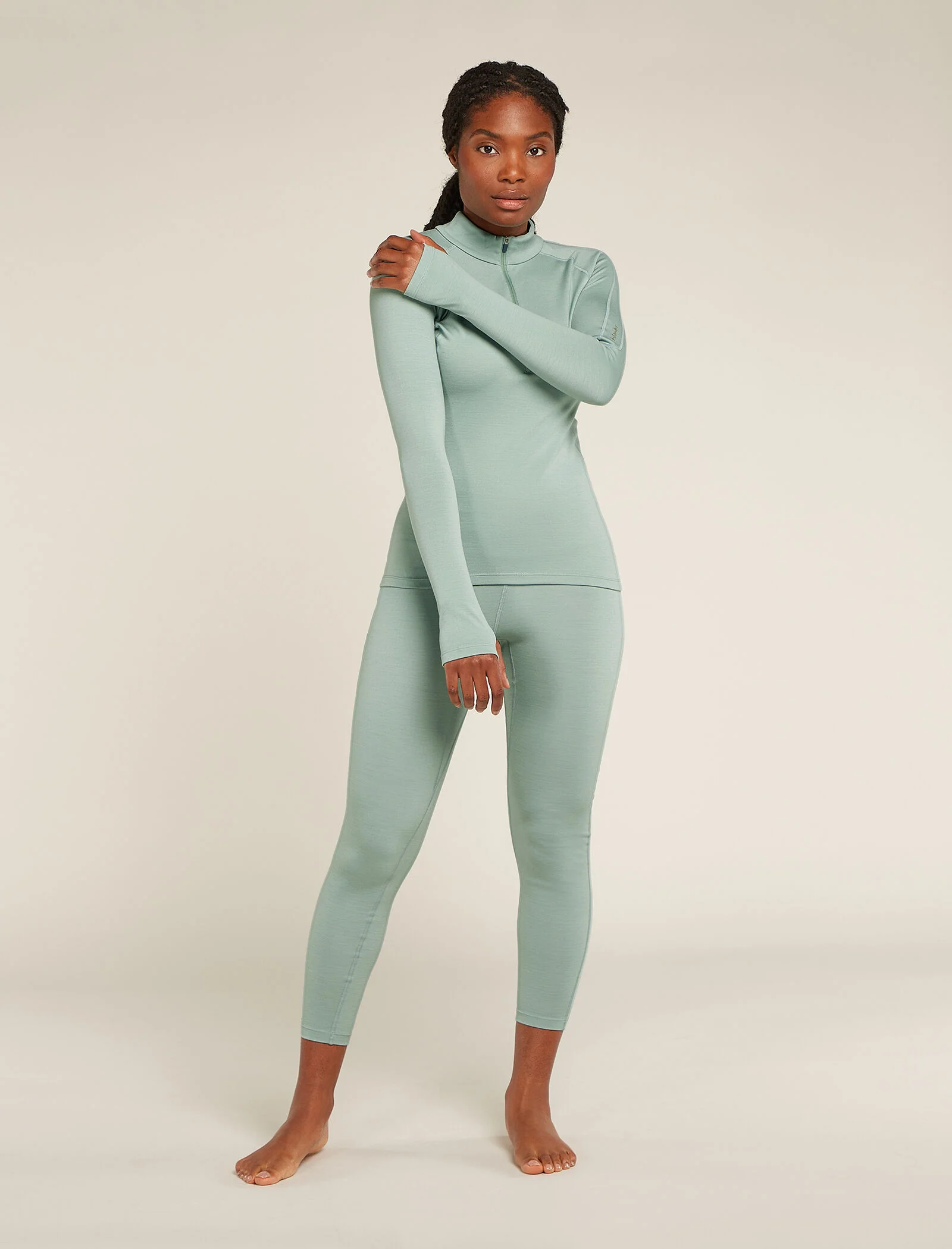 Women's 300 MerinoFine⢠Polar Long Sleeve Half Zip Thermal Top - Image 3