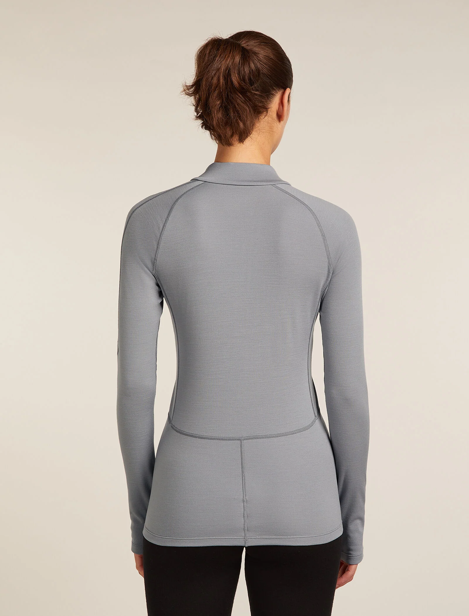 Women's 300 MerinoFine™ Polar Long Sleeve Half Zip Thermal Top - Image 2