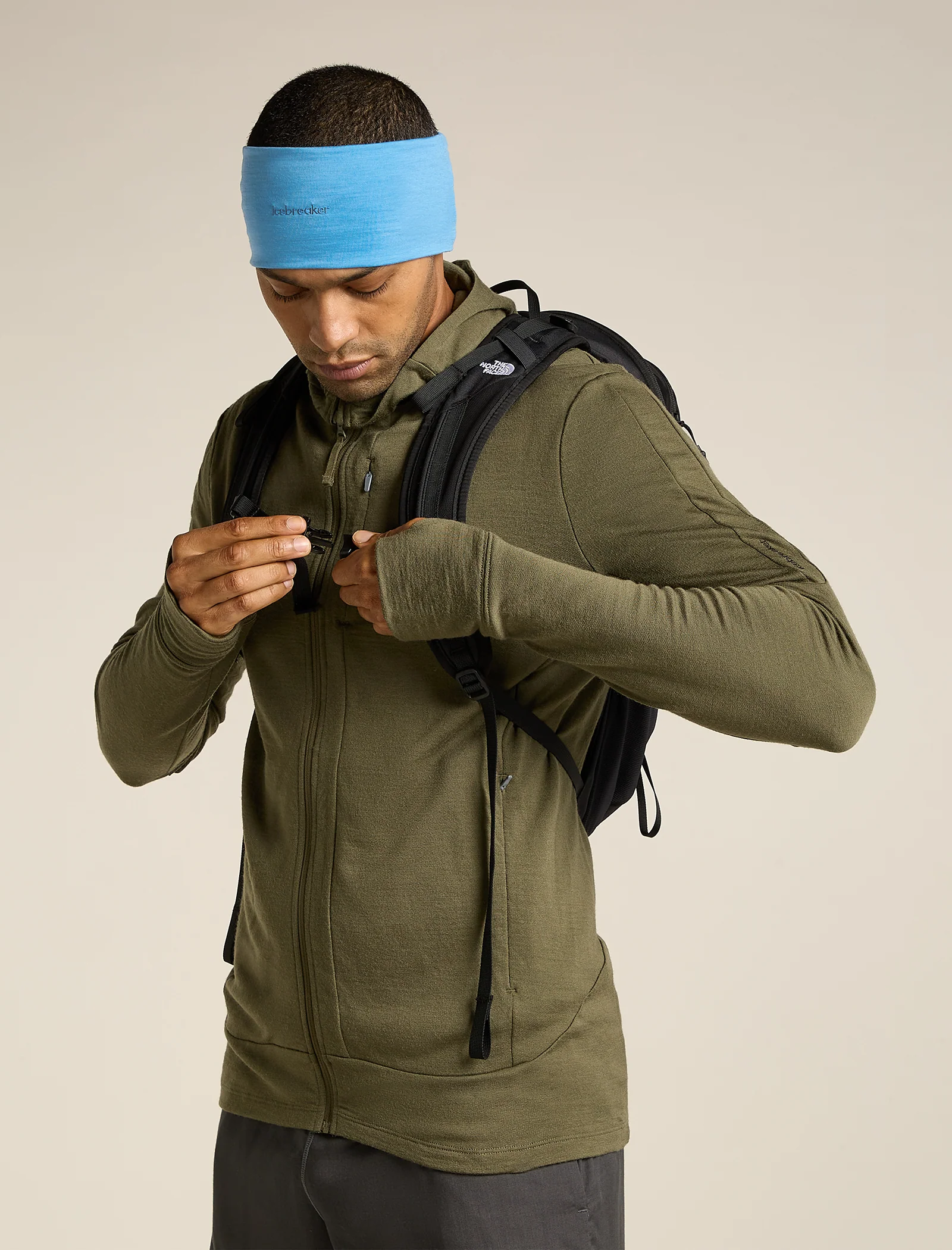 Unisex Cool-Lite™ Merino Blend Flexi Headband - Image 3