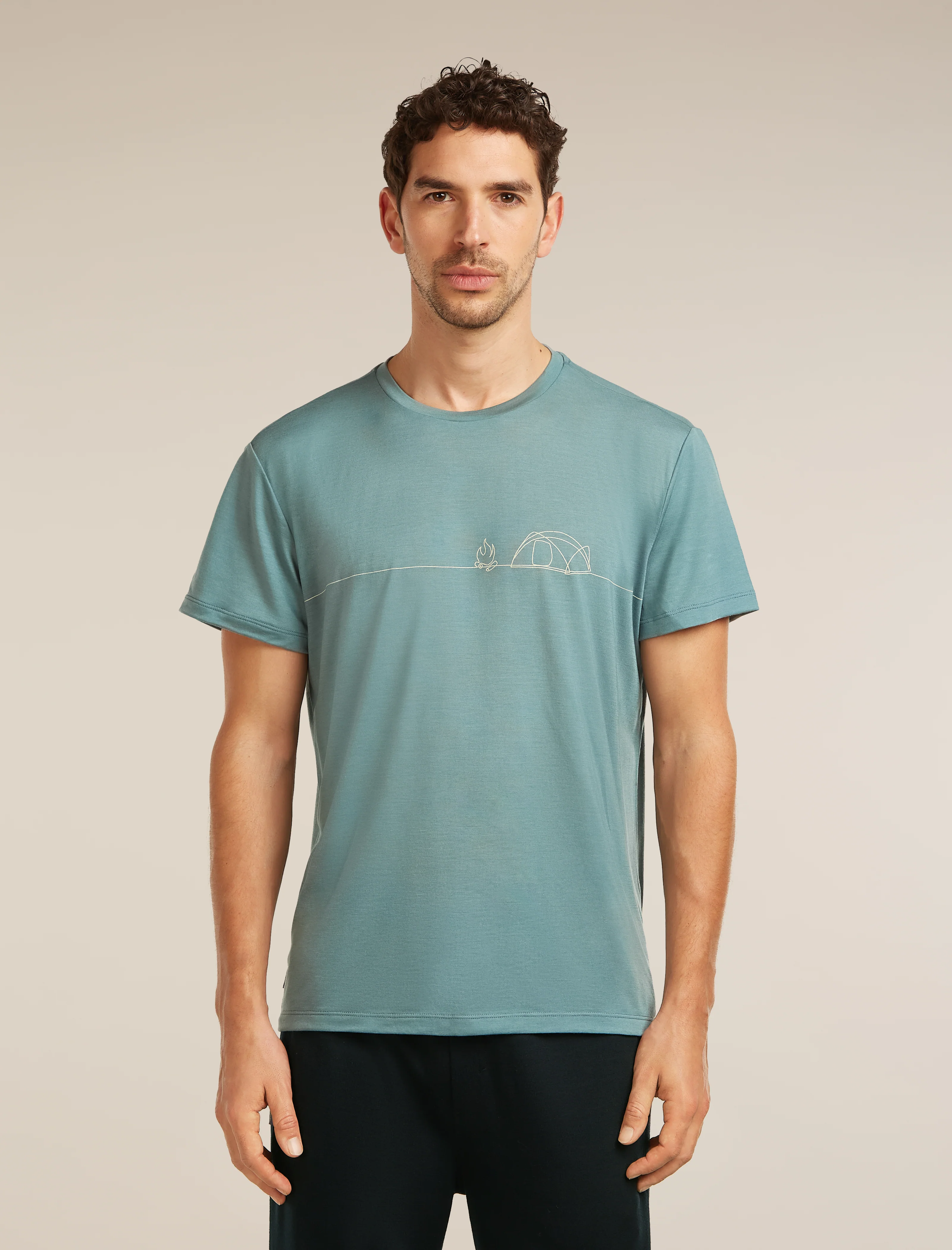 Core T-Shirt Single Line Camp