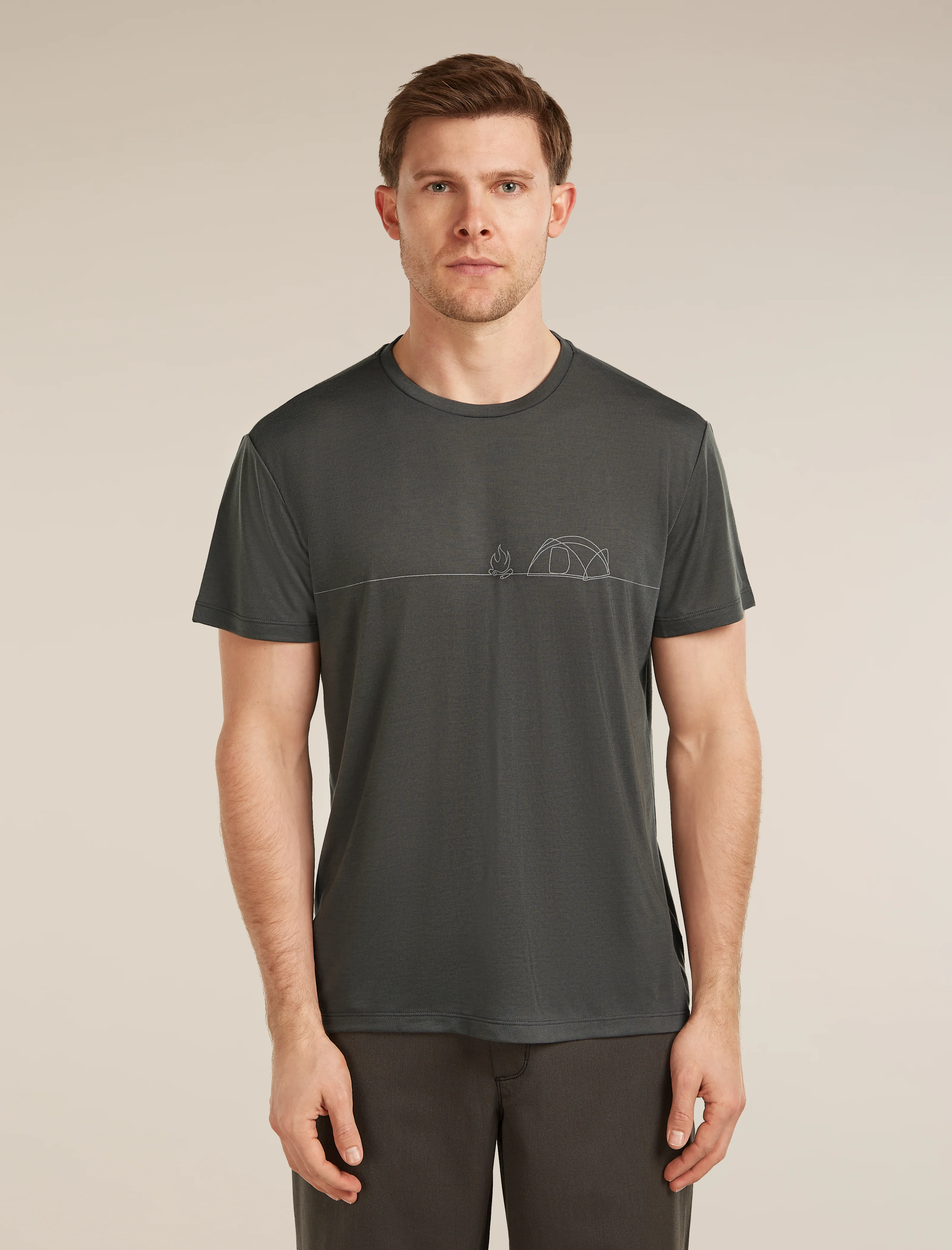Core T-Shirt Single Line Camp - Image 7