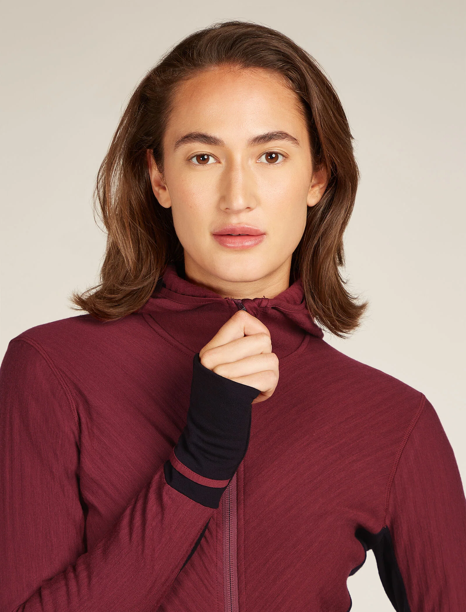 Women's Descender Long Sleeve Zip Hoodie - Image 4