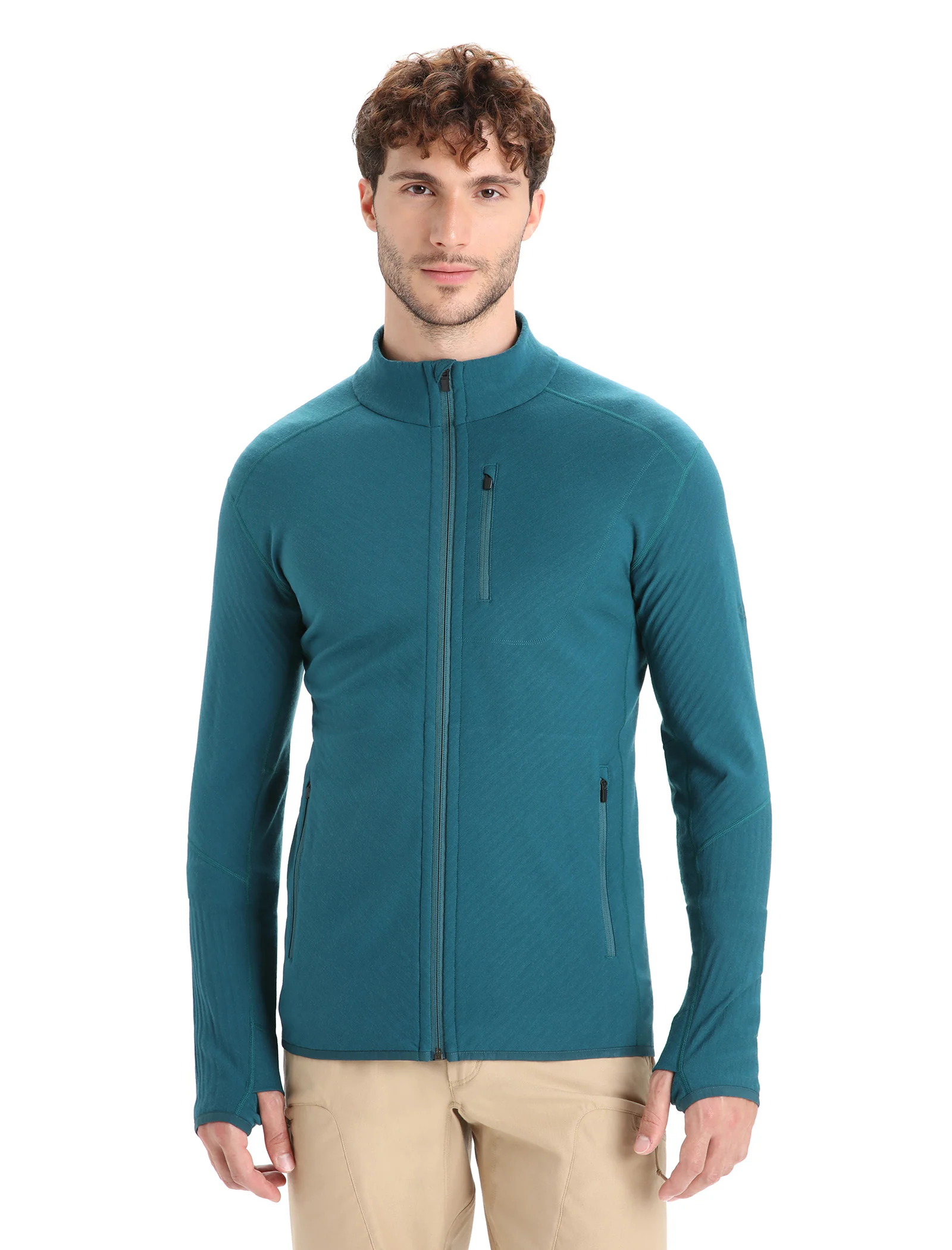 Men's Descender Long Sleeve Zip Jacket