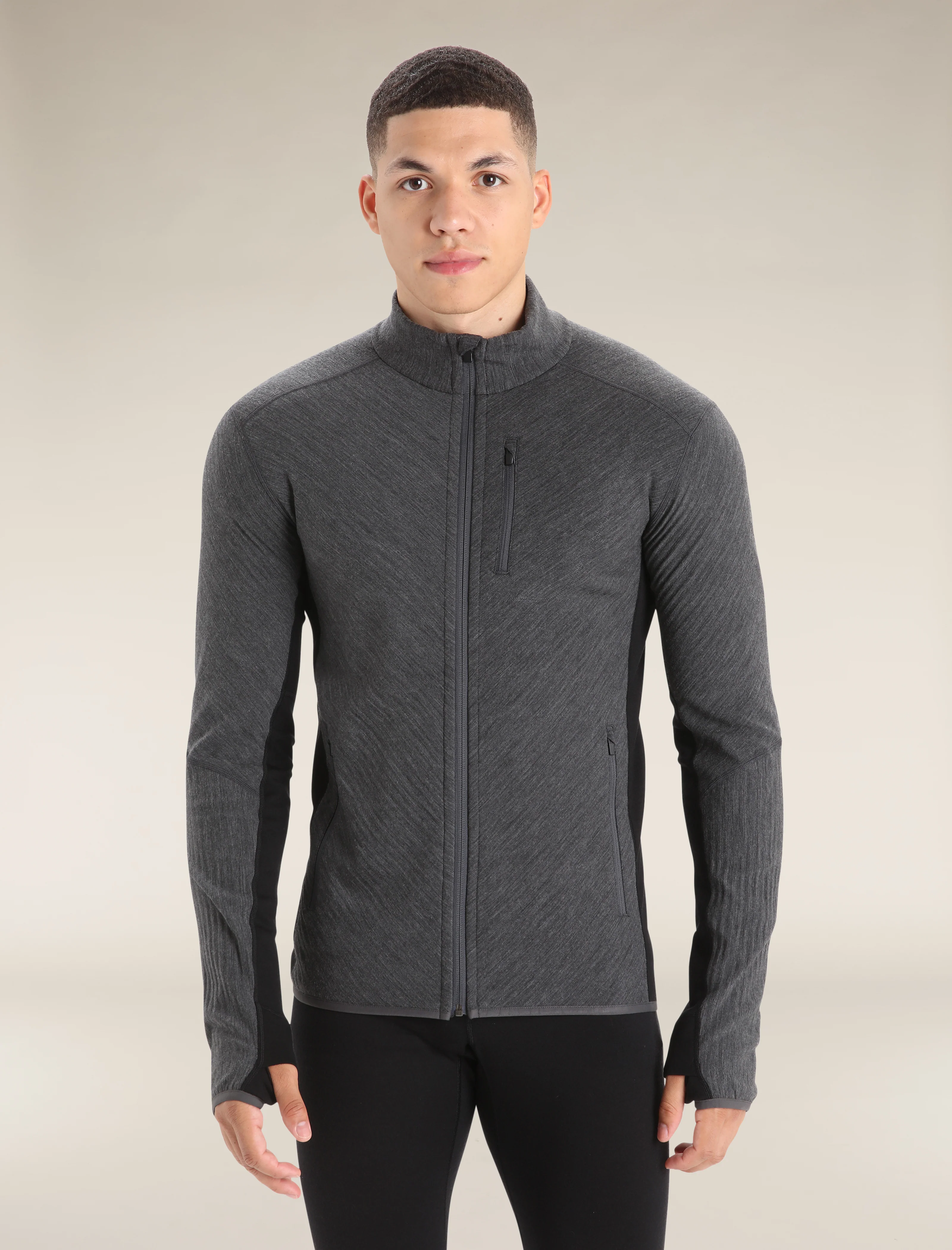 Men's Descender Long Sleeve Zip Jacket - Image 2