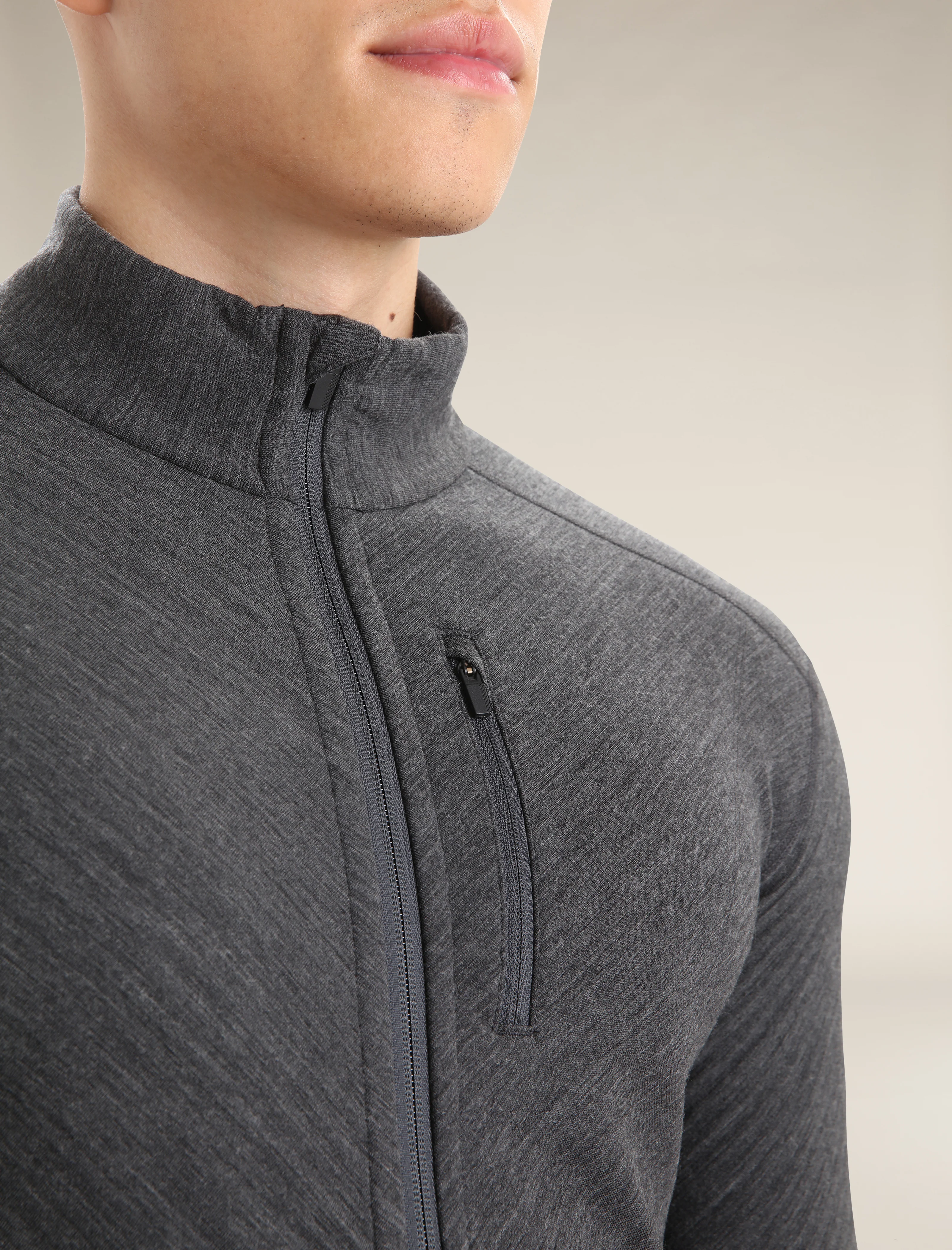 Men's Descender Long Sleeve Zip Jacket - Image 6