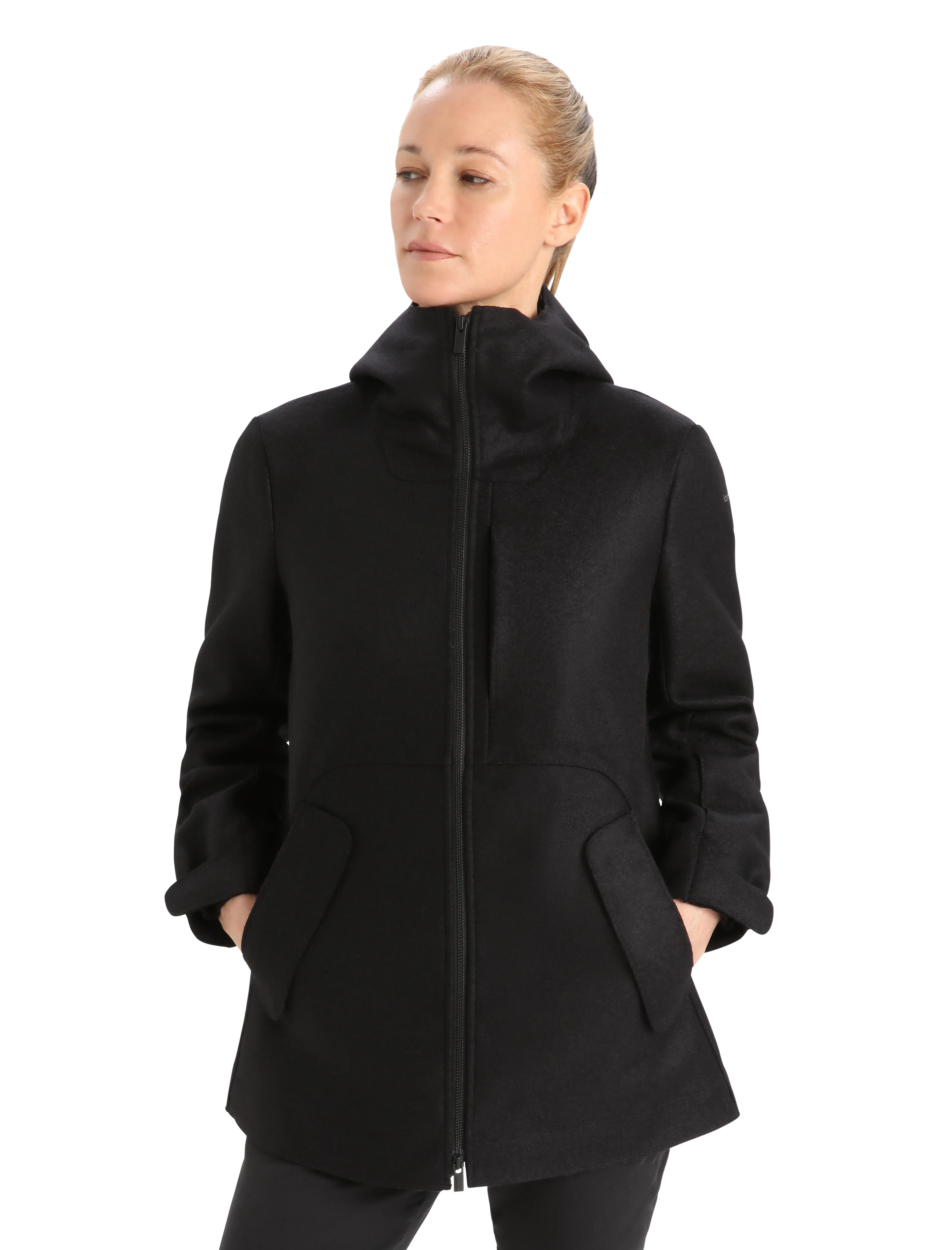 Women's Felted Merino Hooded Jacket