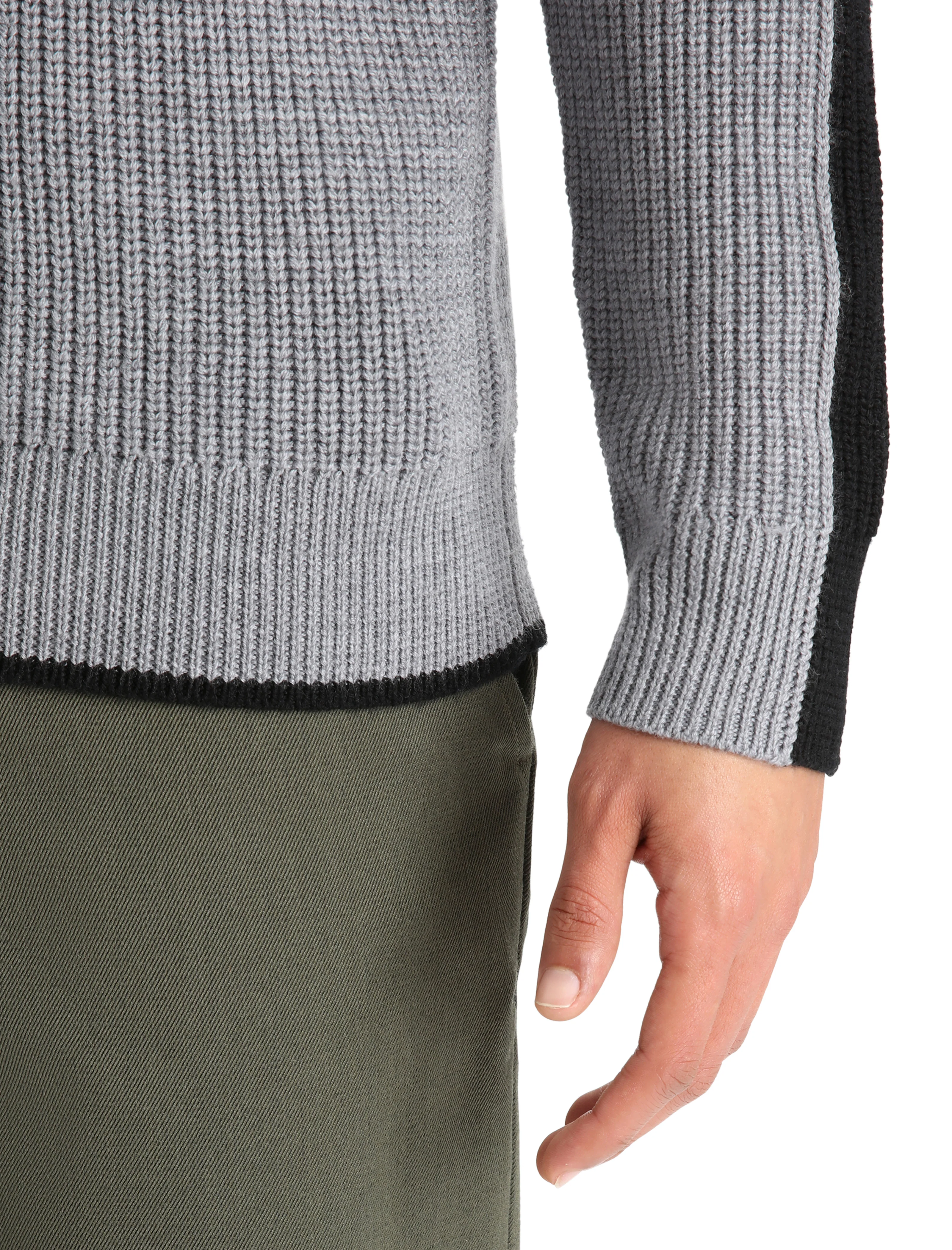Men's Lodge Long Sleeve Half Zip Sweater - Image 6
