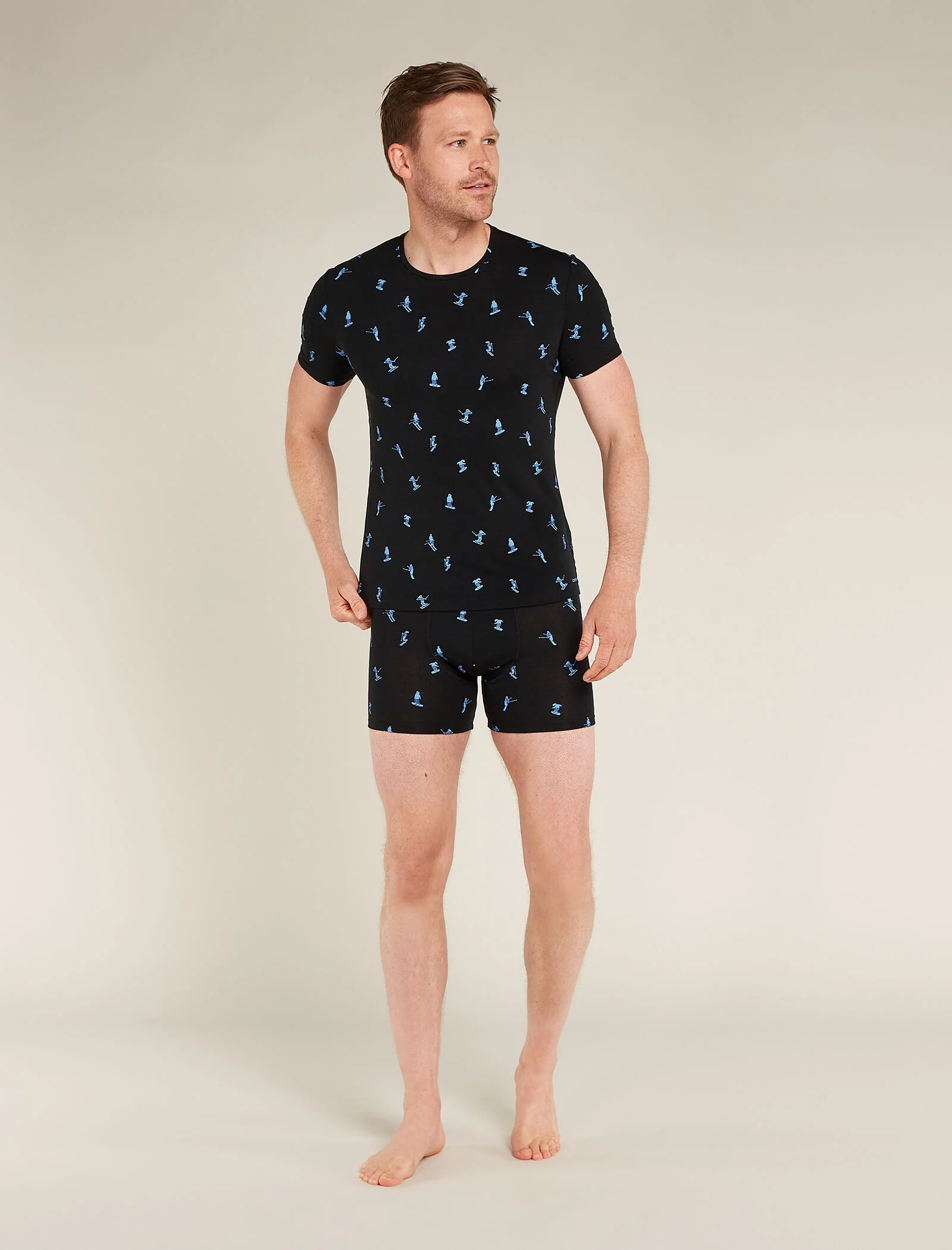 Men's Merino 150 Anatomica Boxers Ski Day - Image 4