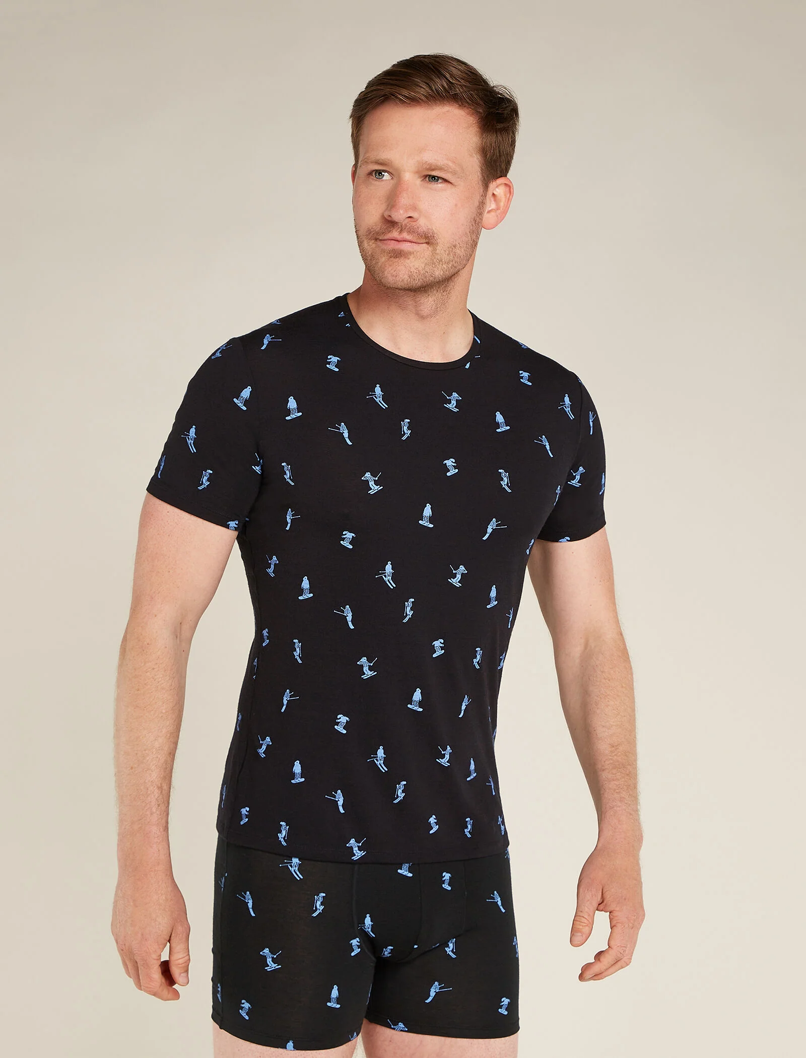 Men's Merino 150 Anatomica Short Sleeve Crew Top Ski Day