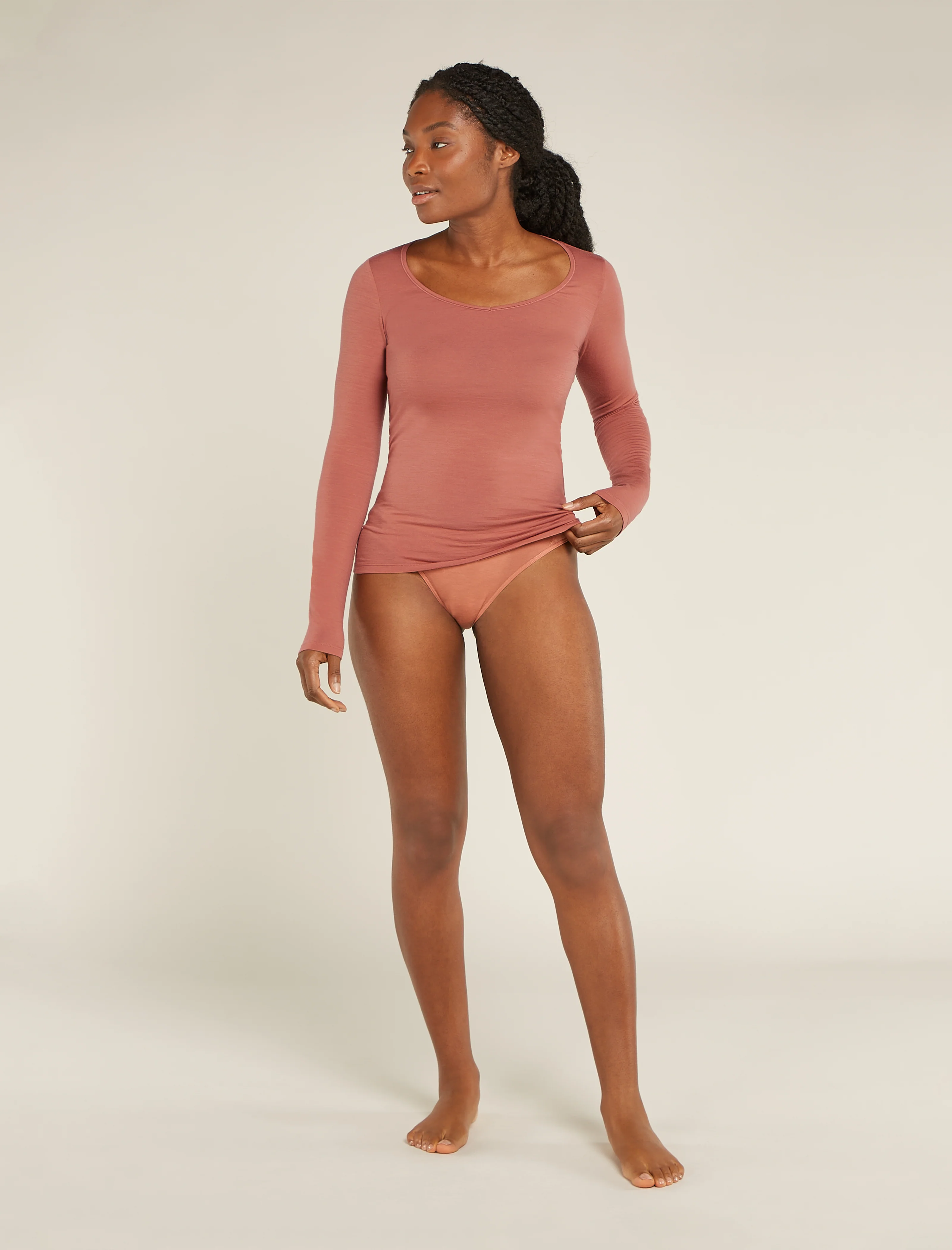 Women's Merino 150 Siren Long Sleeve Sweetheart Top - Image 3