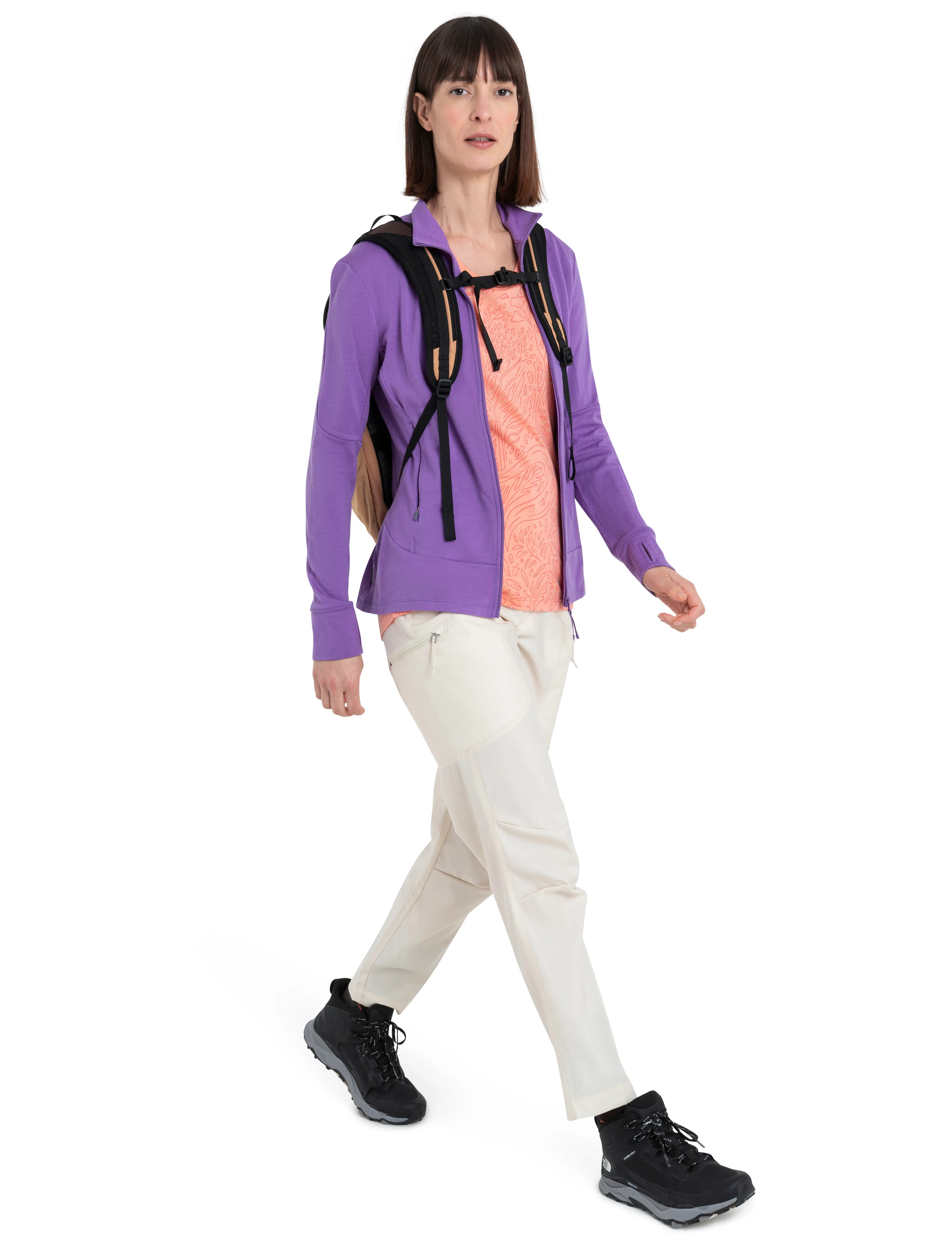 Women's Merino 150 Tech Lite III Scoop T-Shirt Through the Woods - Image 4
