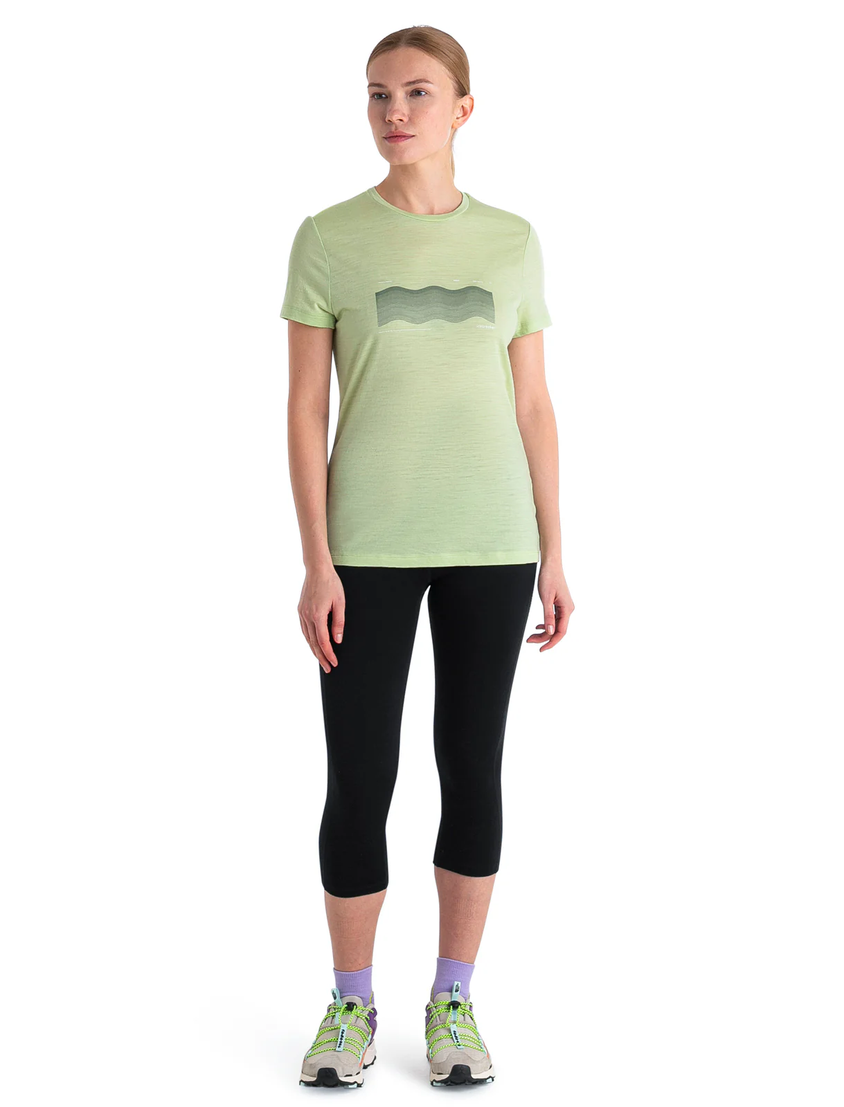 Women's Merino 150 Tech Lite III T-Shirt Contour Waves - Image 3