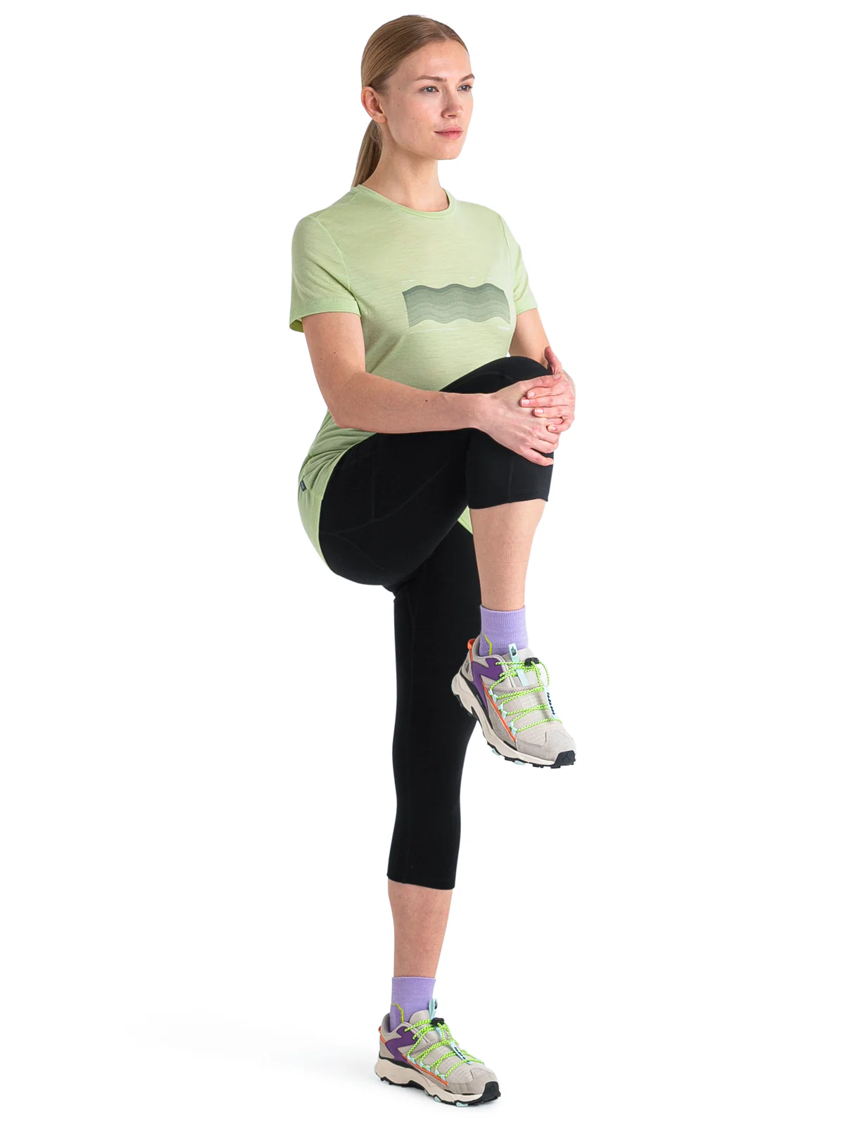 Women's Merino 150 Tech Lite III T-Shirt Contour Waves - Image 4