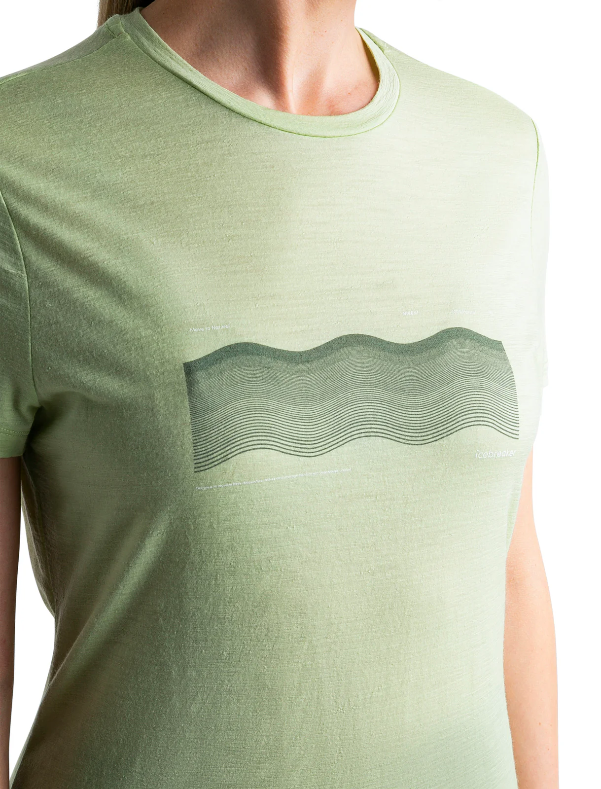 Women's Merino 150 Tech Lite III T-Shirt Contour Waves - Image 5