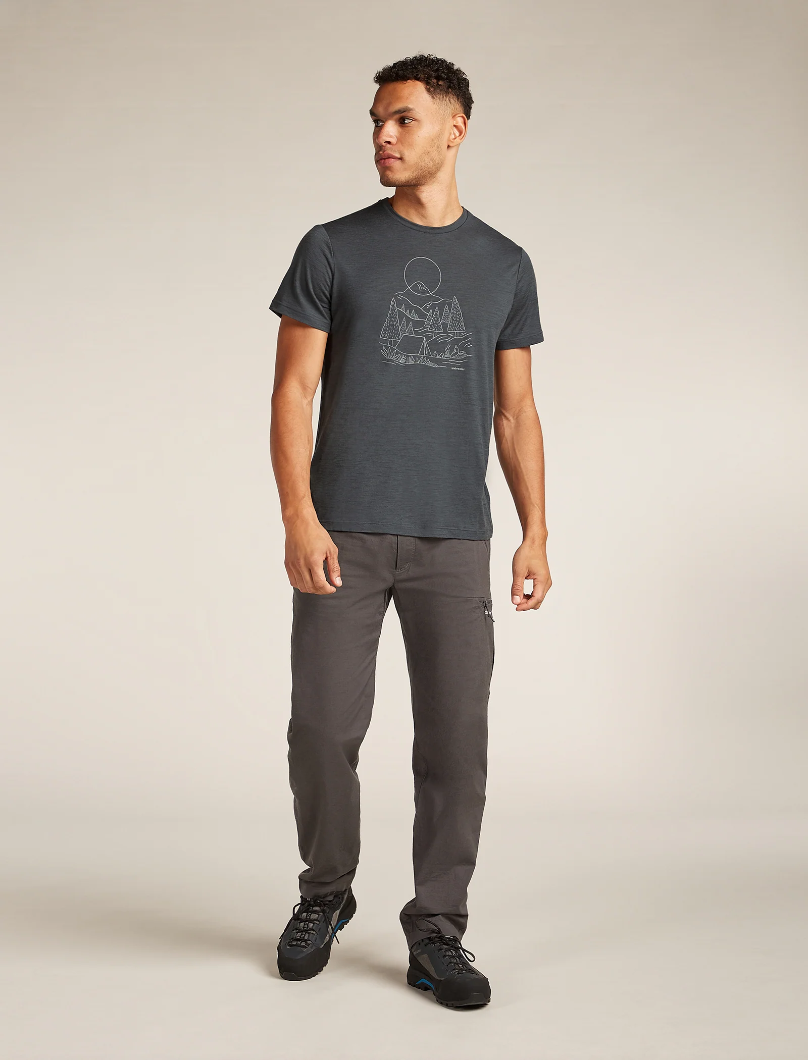 Men's Merino 150 Tech Lite III T-Shirt Sunset Camp - Image 3