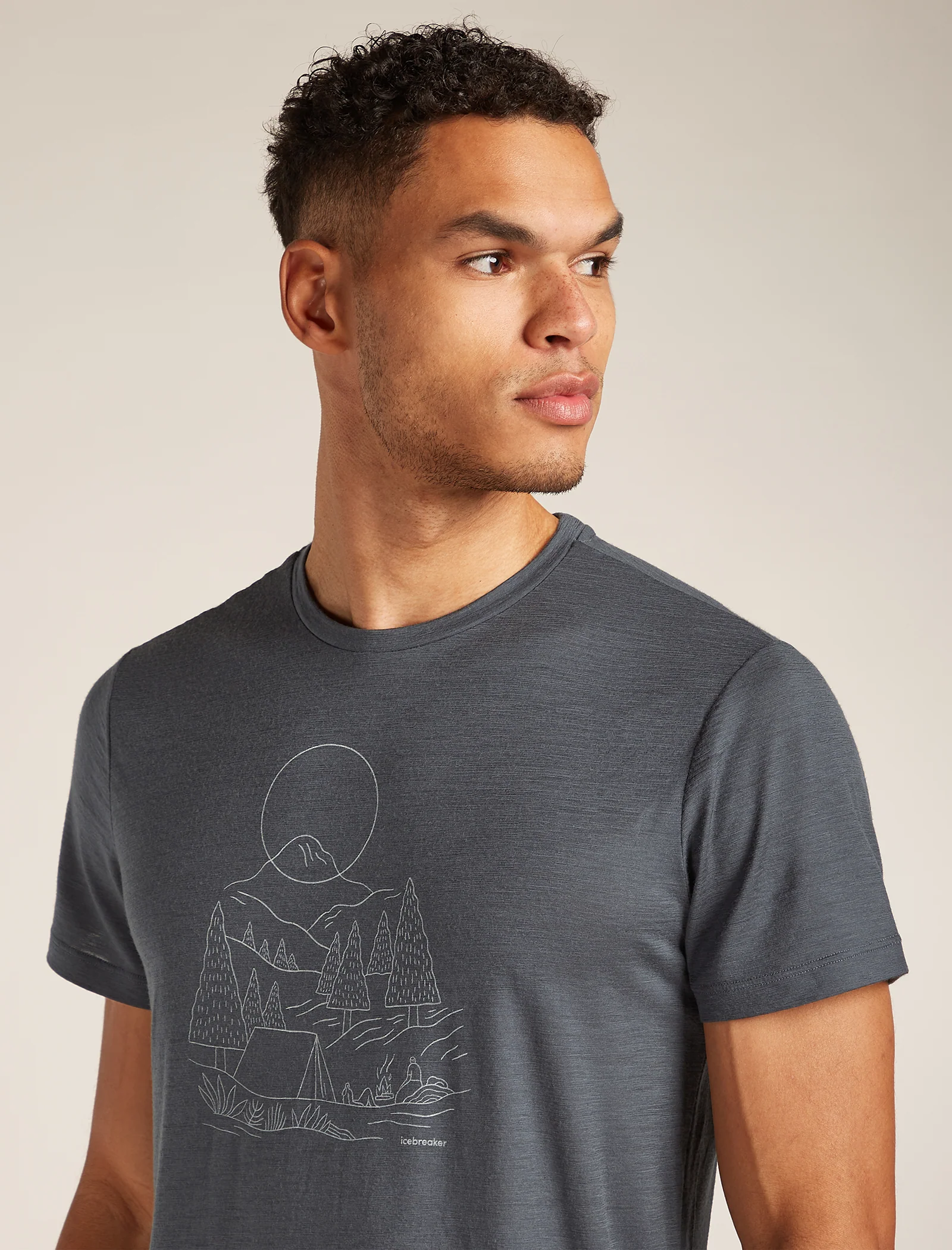 Men's Merino 150 Tech Lite III T-Shirt Sunset Camp - Image 5