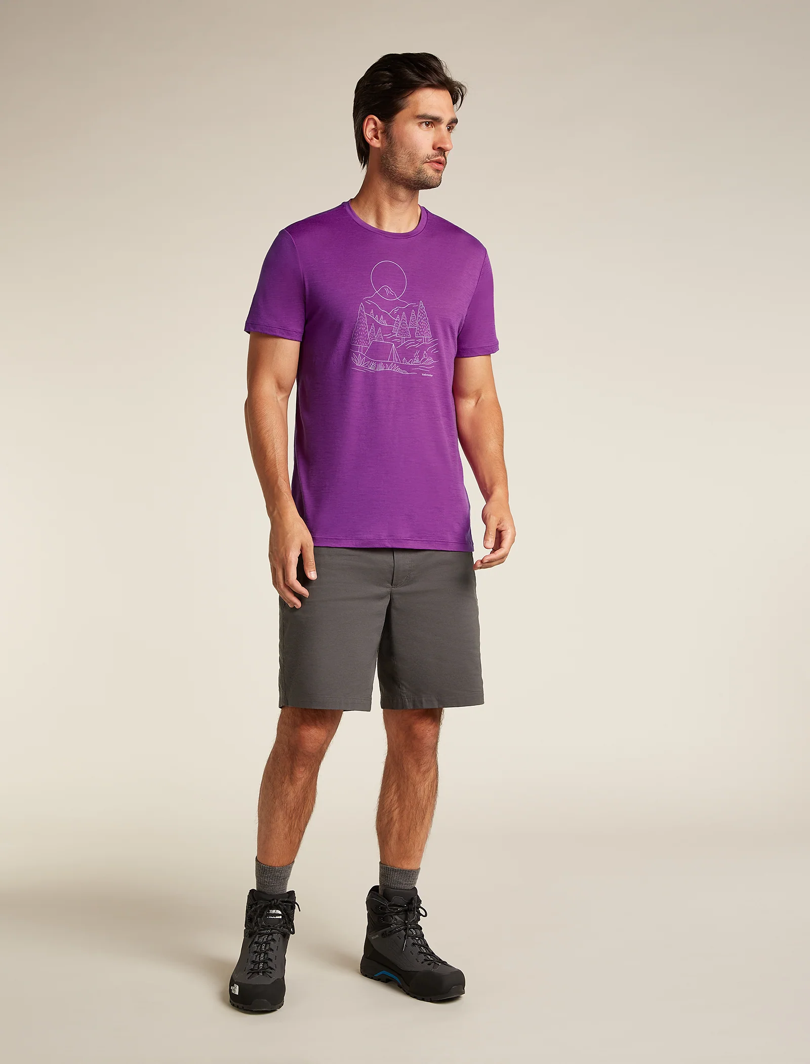 Men's Merino 150 Tech Lite III T-Shirt Sunset Camp - Image 3