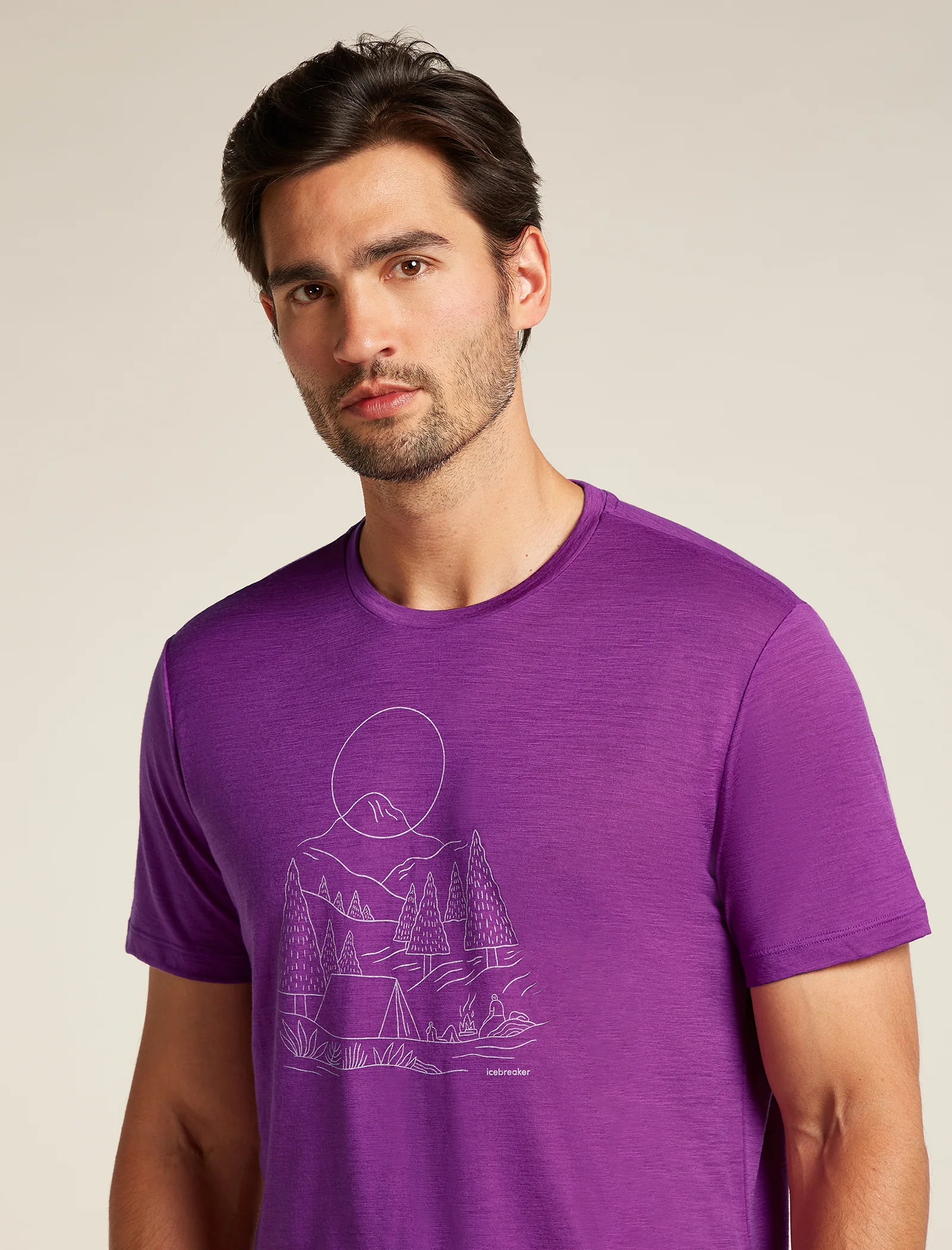 Men's Merino 150 Tech Lite III T-Shirt Sunset Camp - Image 5