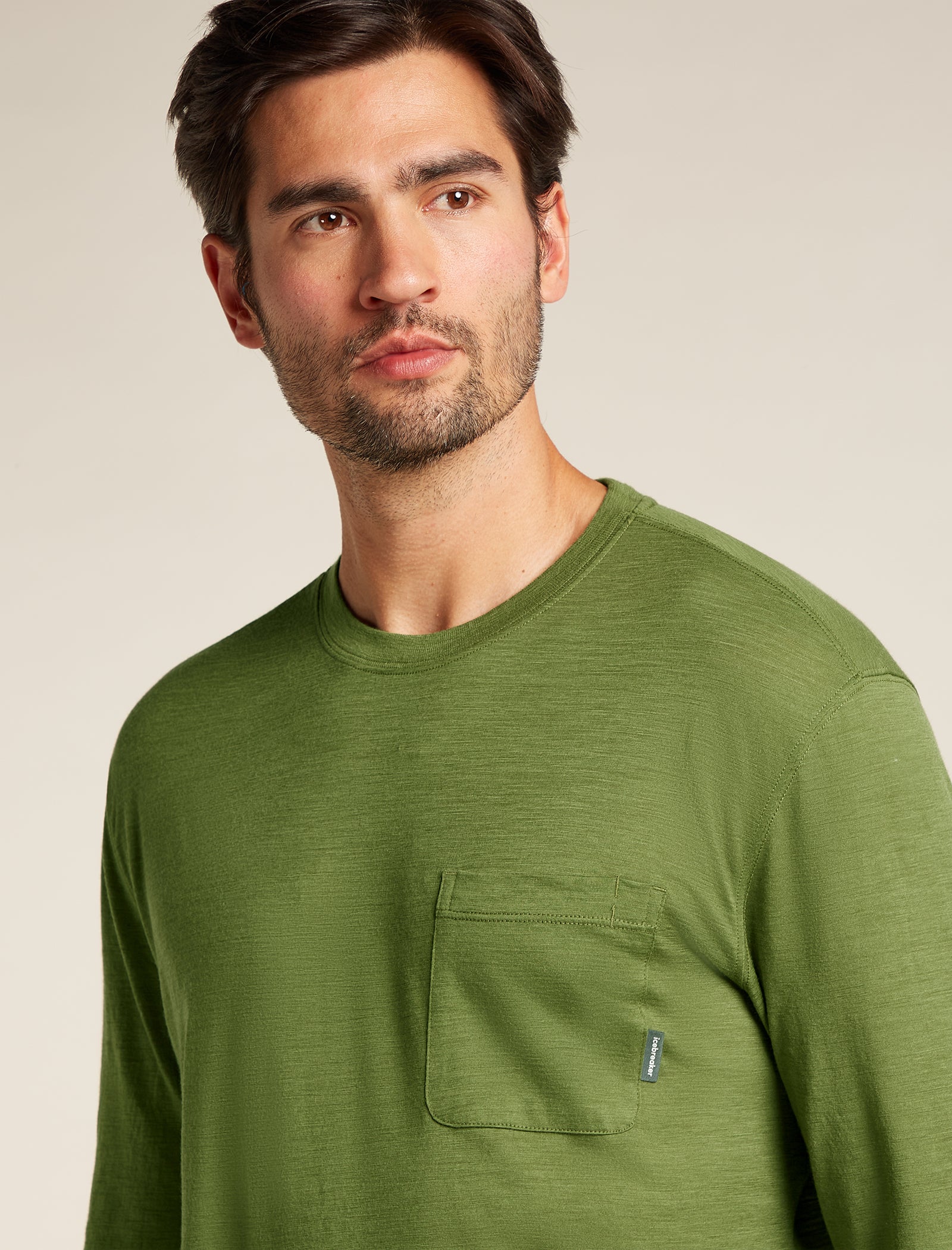 Men's Merino 150 Tech Lite Long Sleeve Relaxed Pocket T-Shirt - Image 5
