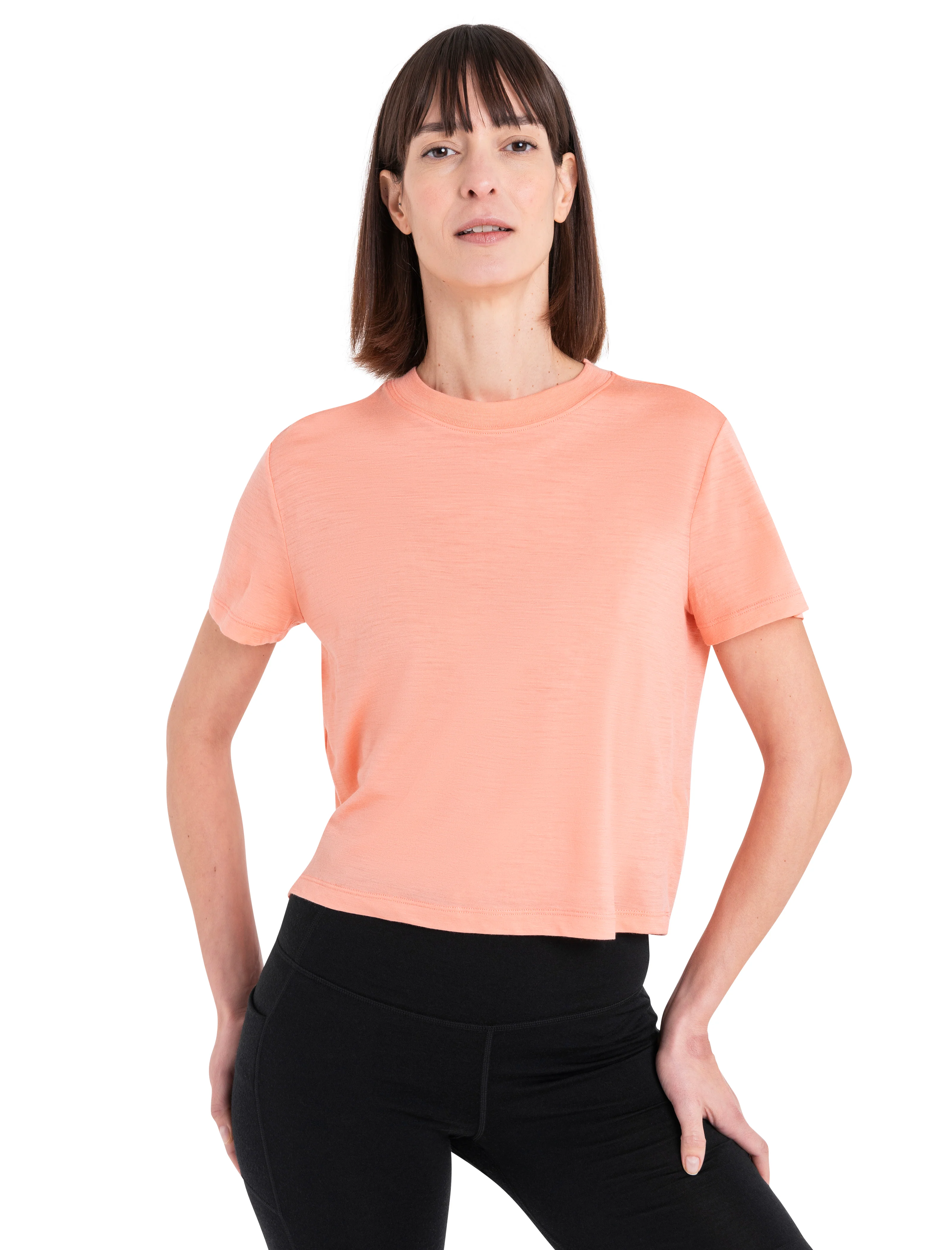Women's Merino 150 Tech Lite Short Sleeve Crop T-Shirt