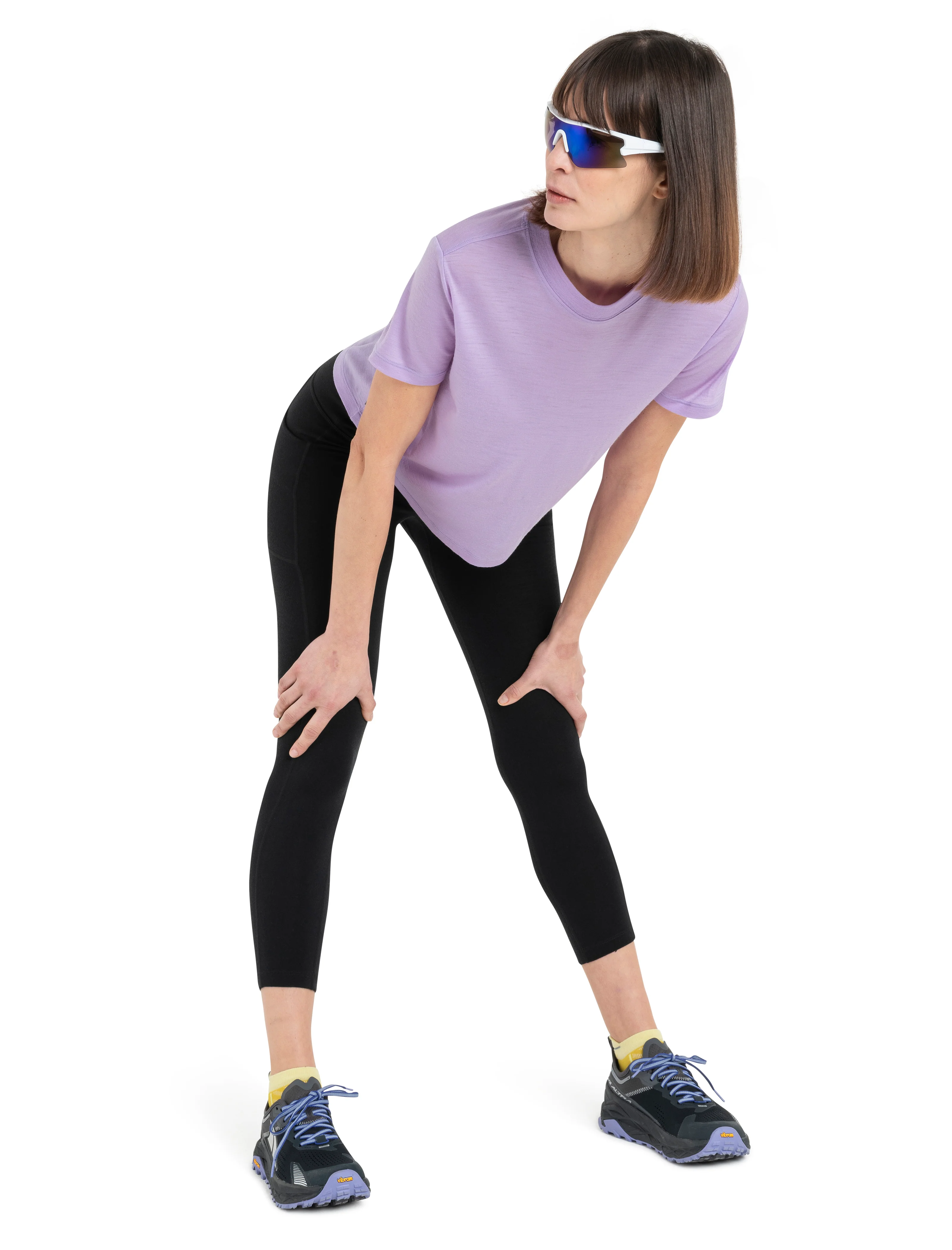 Women's Merino 150 Tech Lite Short Sleeve Crop T-Shirt - Image 4