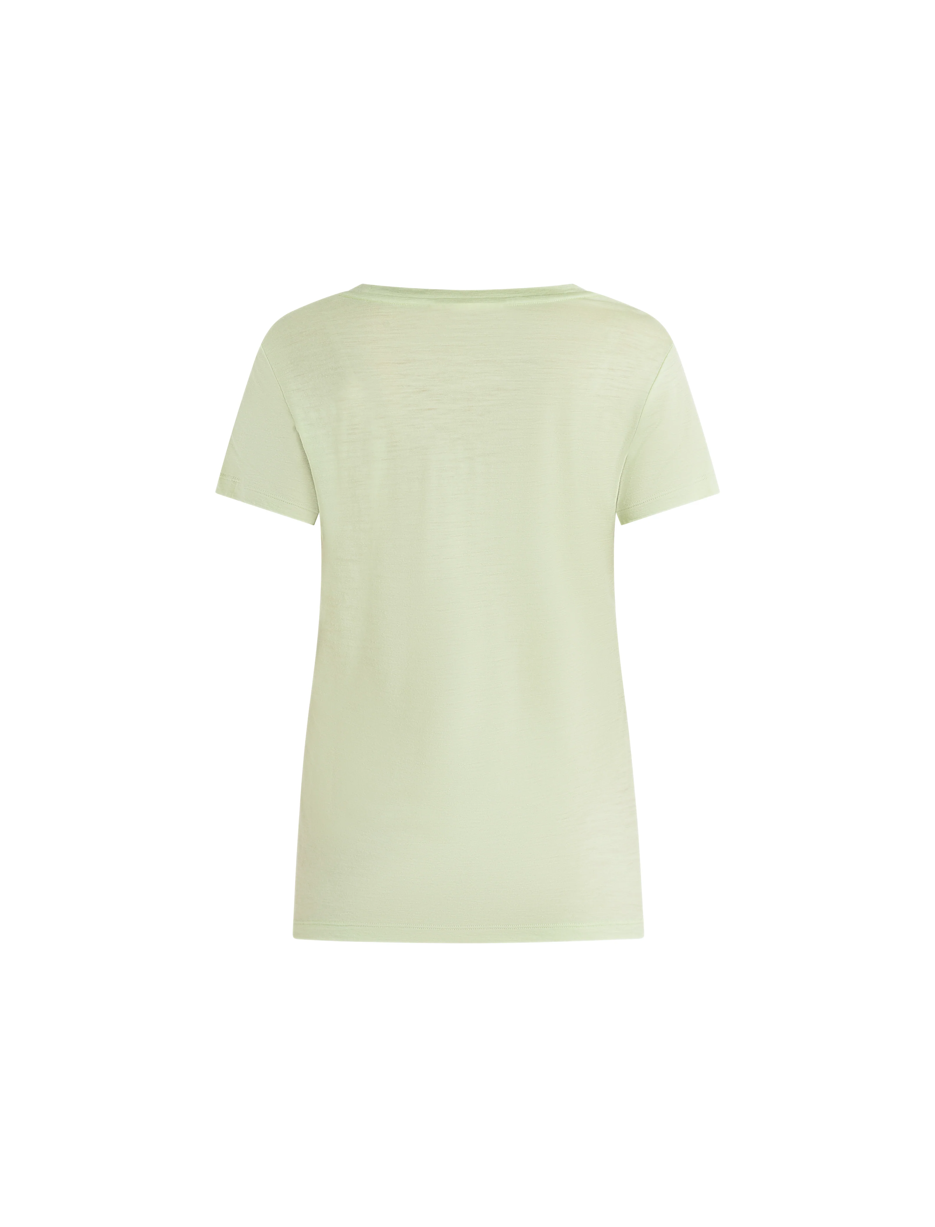 Women's Merino 150 Tech Lite Short Sleeve Scoop T-Shirt Icebreaker Logo Reflections - Image 7