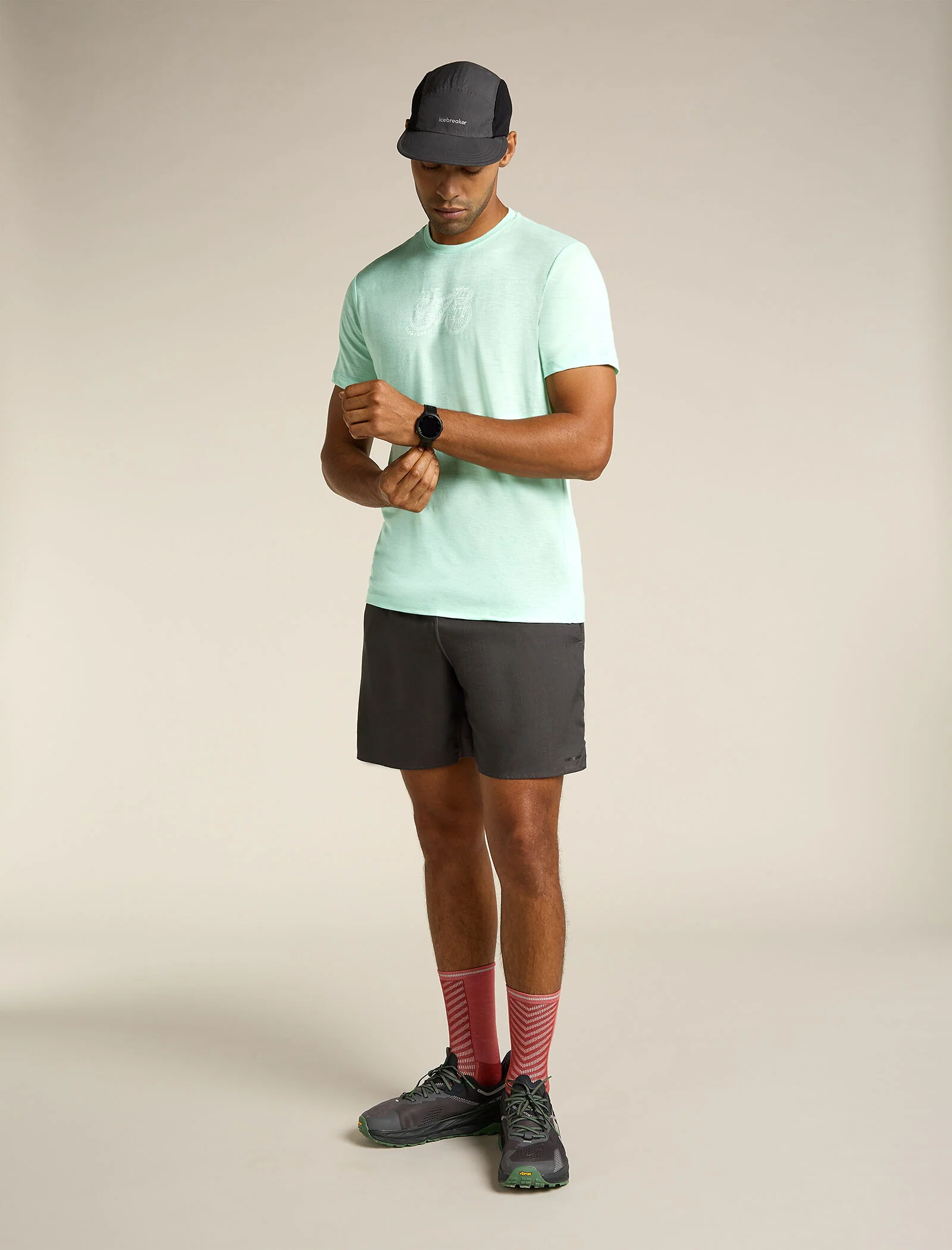 Men's Merino 150 Tech Lite Short Sleeve T-Shirt Adventure Ride - Image 4