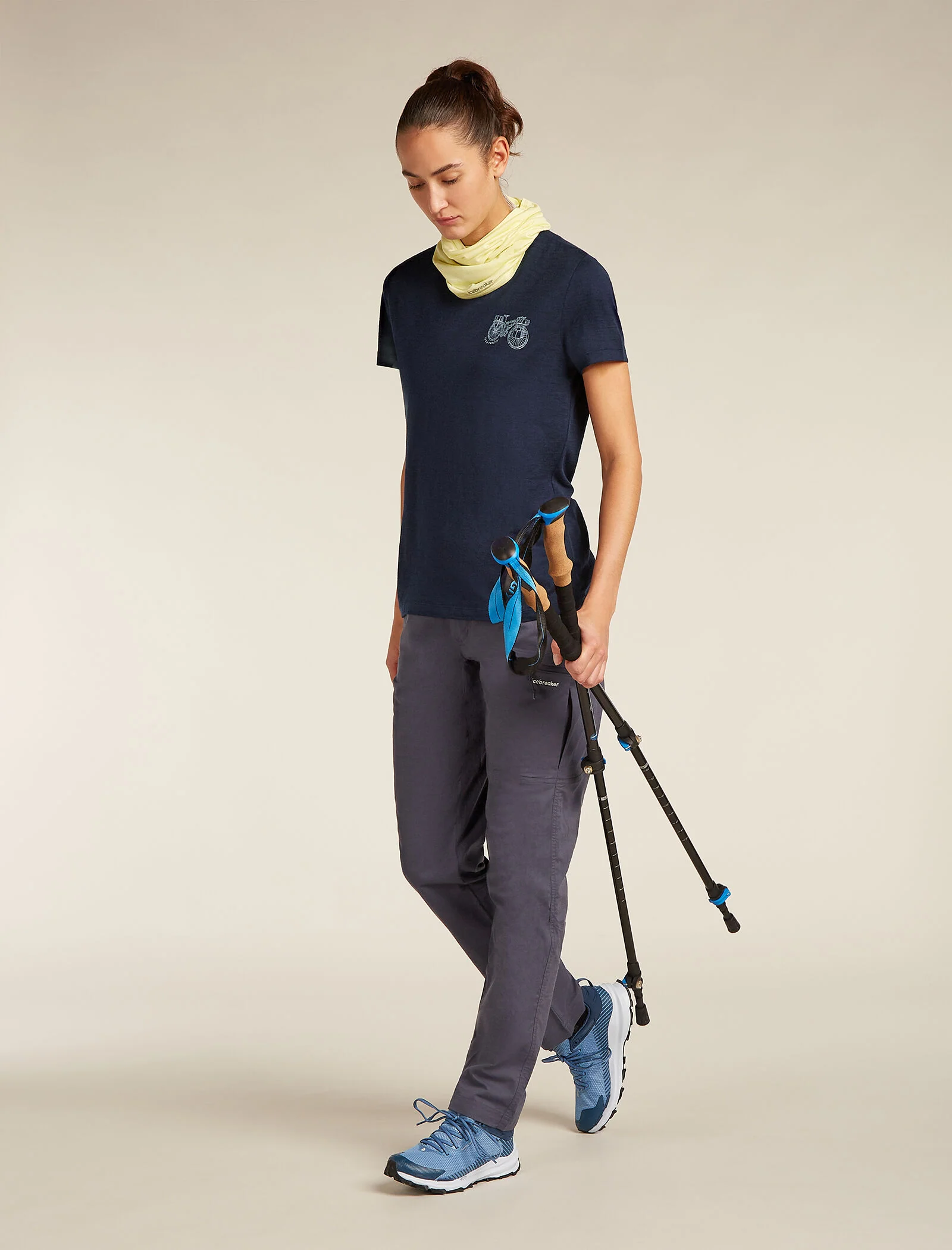 Women's Merino 150 Tech Lite Short Sleeve T-Shirt Adventure Ride - Image 4
